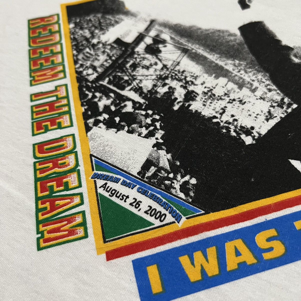 Fruit Of The Loom × Vintage VTG Martin Luther King March On Washington 2000 MLK T Shirt Size US XL / EU 56 / 4 - 4 Thumbnail