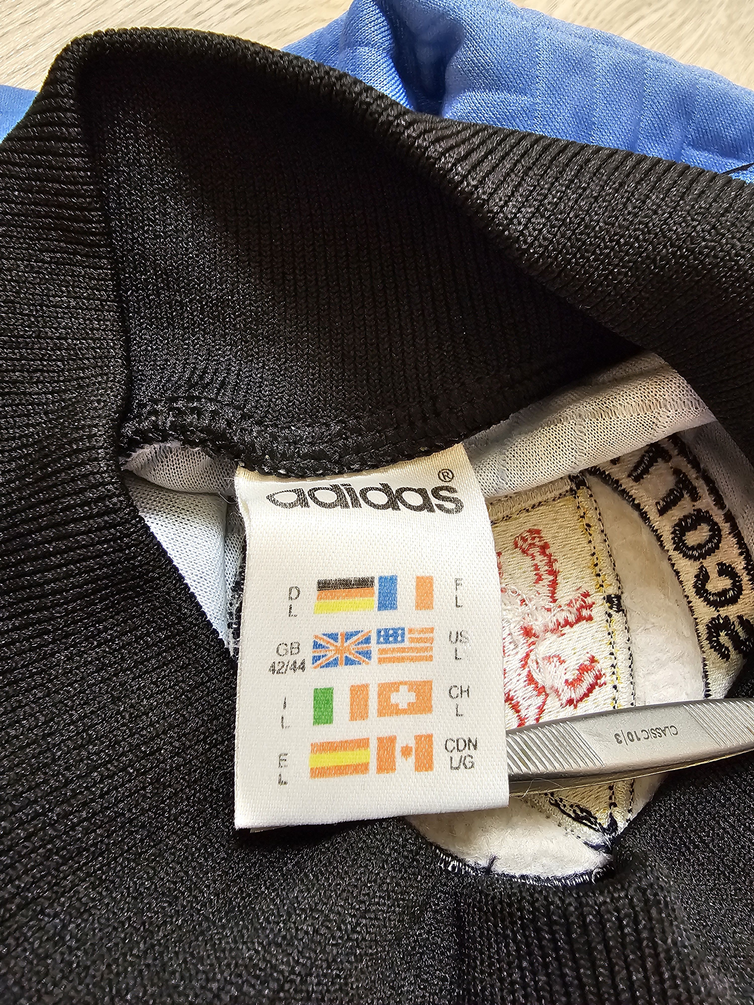 Adidas SCOTLAND VINTAGE 90s GOALKEEPER LONG FOOTBALL SHIRT SOCCER Size US L / EU 52-54 / 3 - 9 Thumbnail