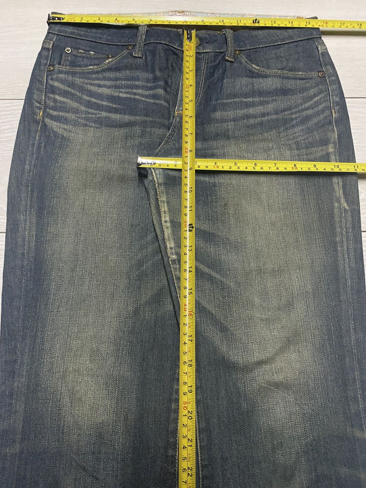 Uniqlo Vintage Japanese Brand Uniqlo Black Denim Boot Slim Jeans Size US 31 - 9 Thumbnail