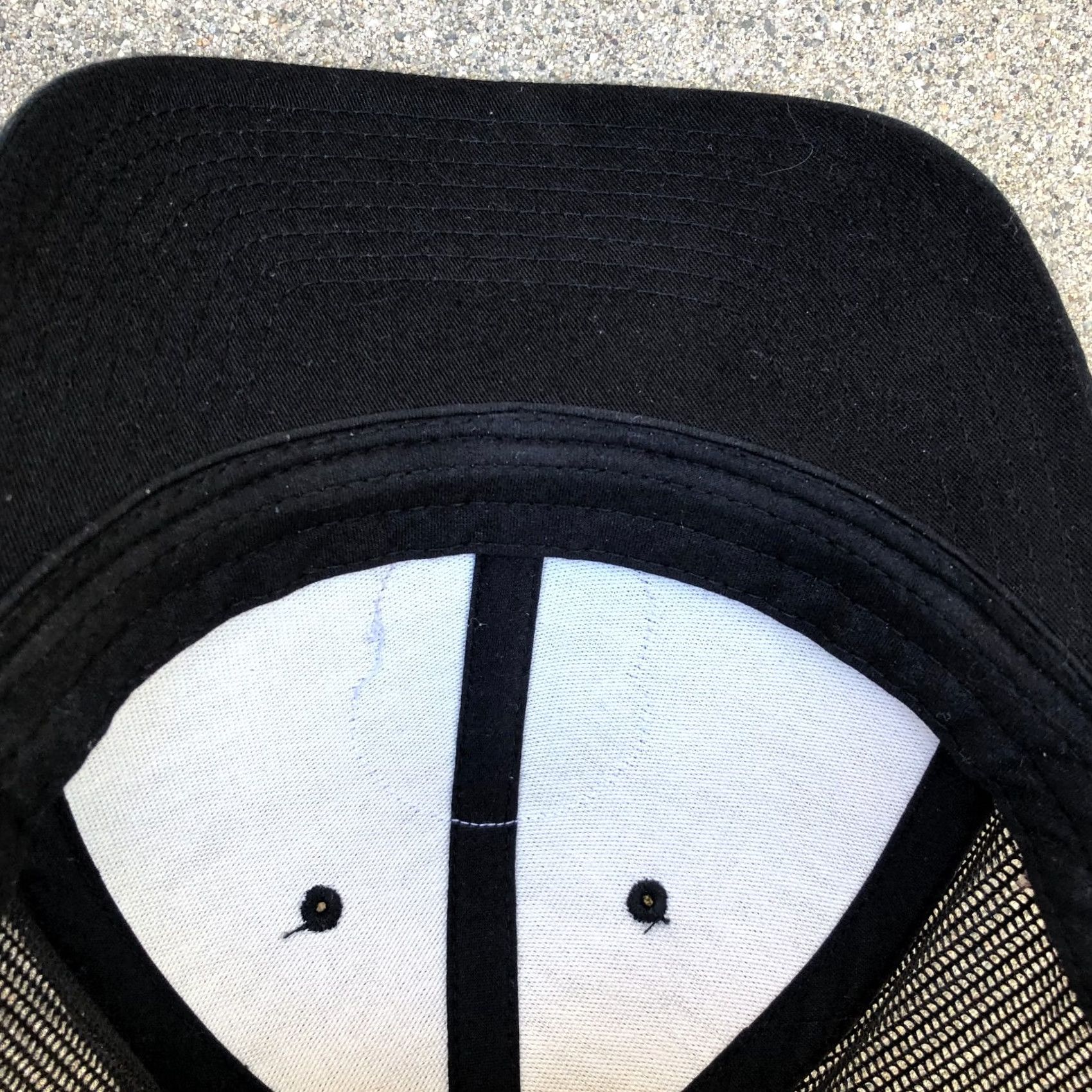 Vintage Salty Crew Trucker Hat Men's One Size Black Snapback Adjustable Cap Squid Size ONE SIZE - 4 Thumbnail