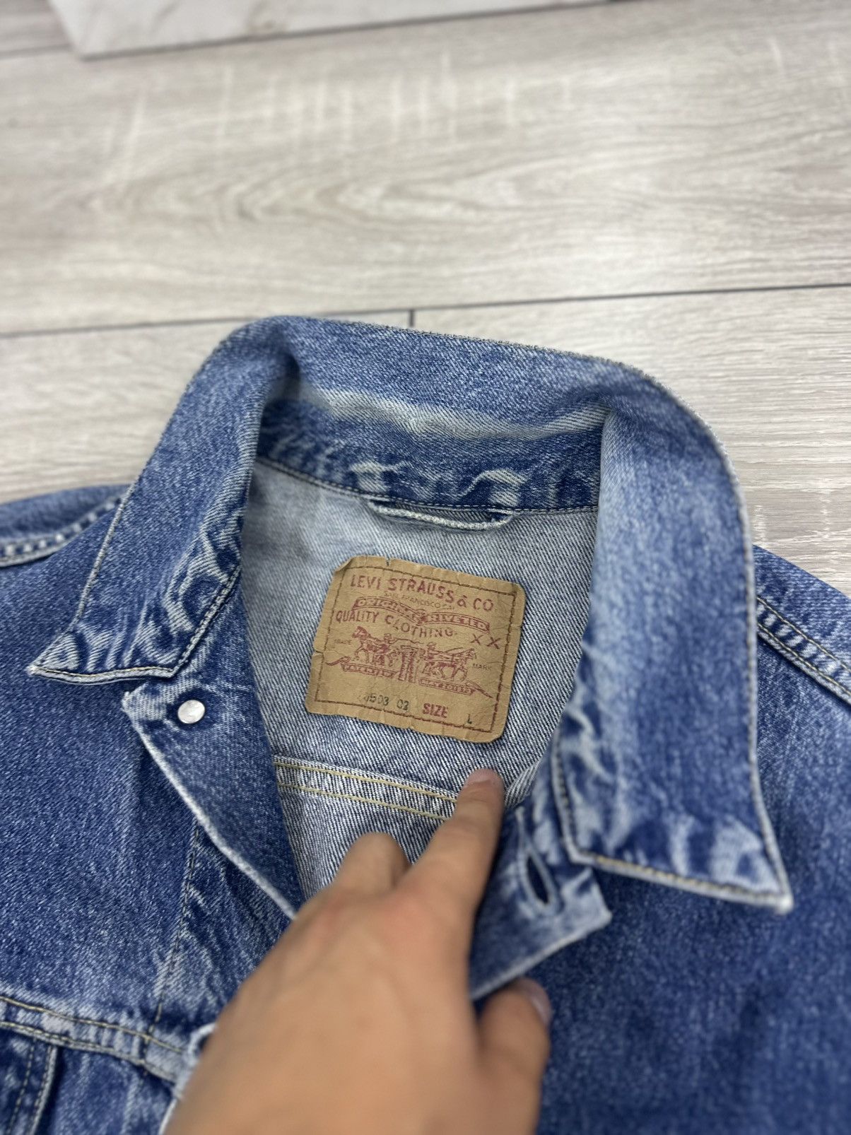 Levi's Levis Vintage Denim Jacket Size US M / EU 48-50 / 2 - 8 Thumbnail