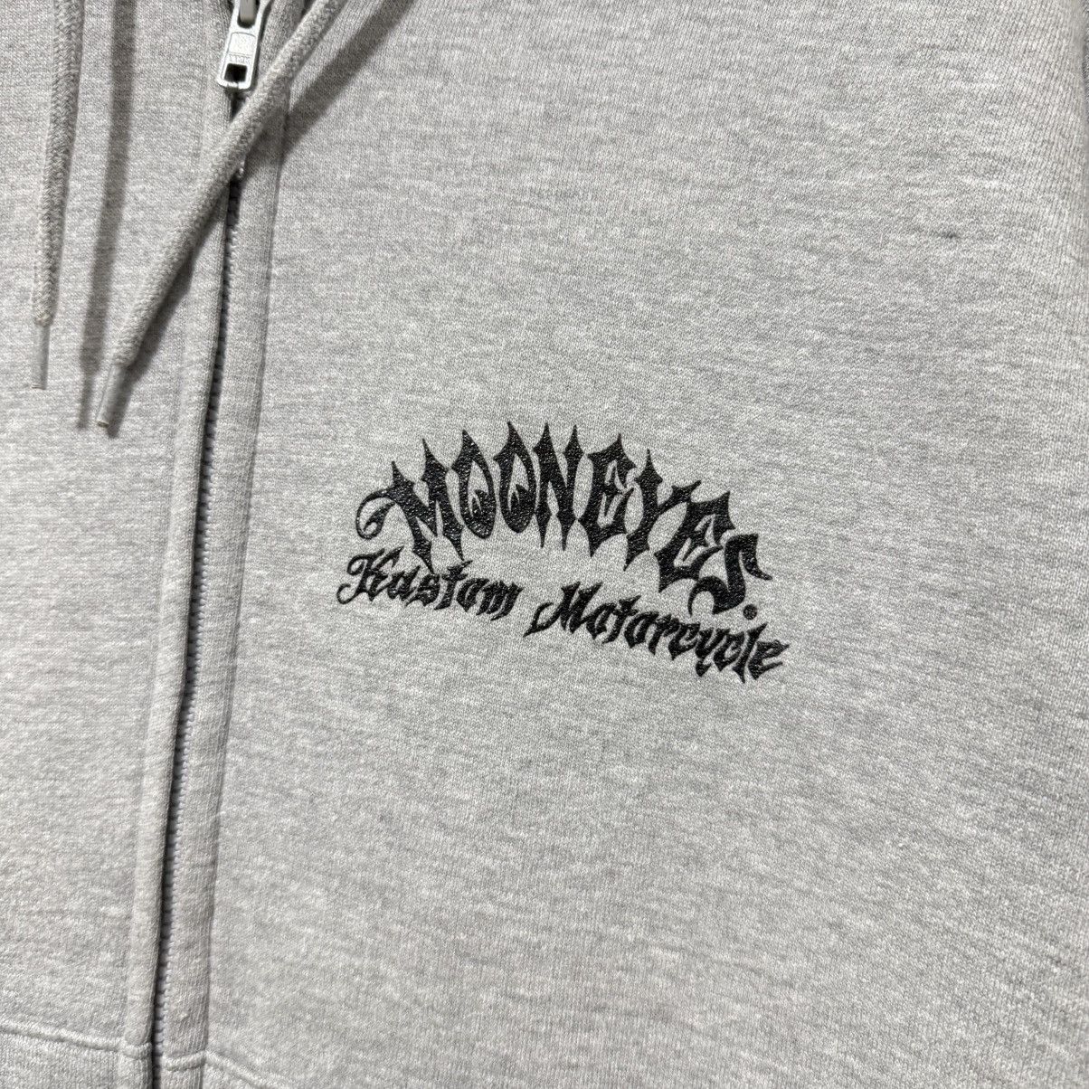 Vintage Vintage mooneyes motorcycle ziphoodie Size US S / EU 44-46 / 1 - 5 Thumbnail
