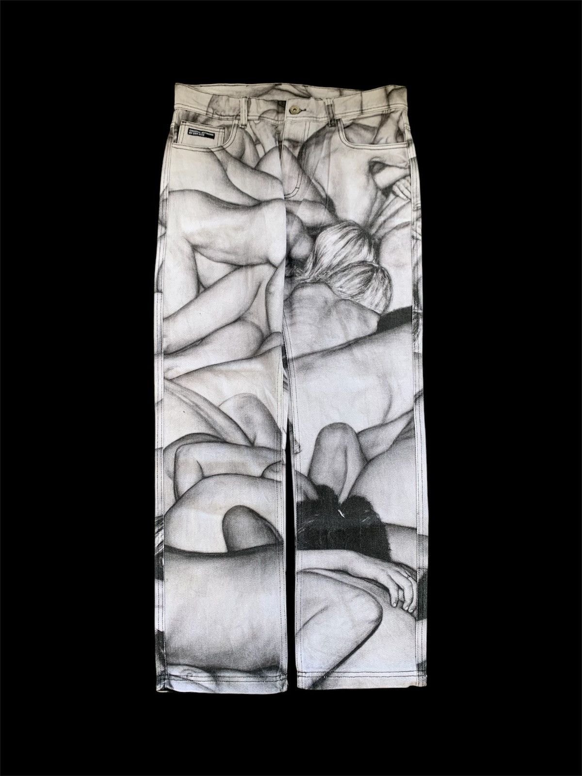 Pleasures Pleasures Dan Witz Orgy Pants Size US 32 / EU 48 - 1 Thumbnail