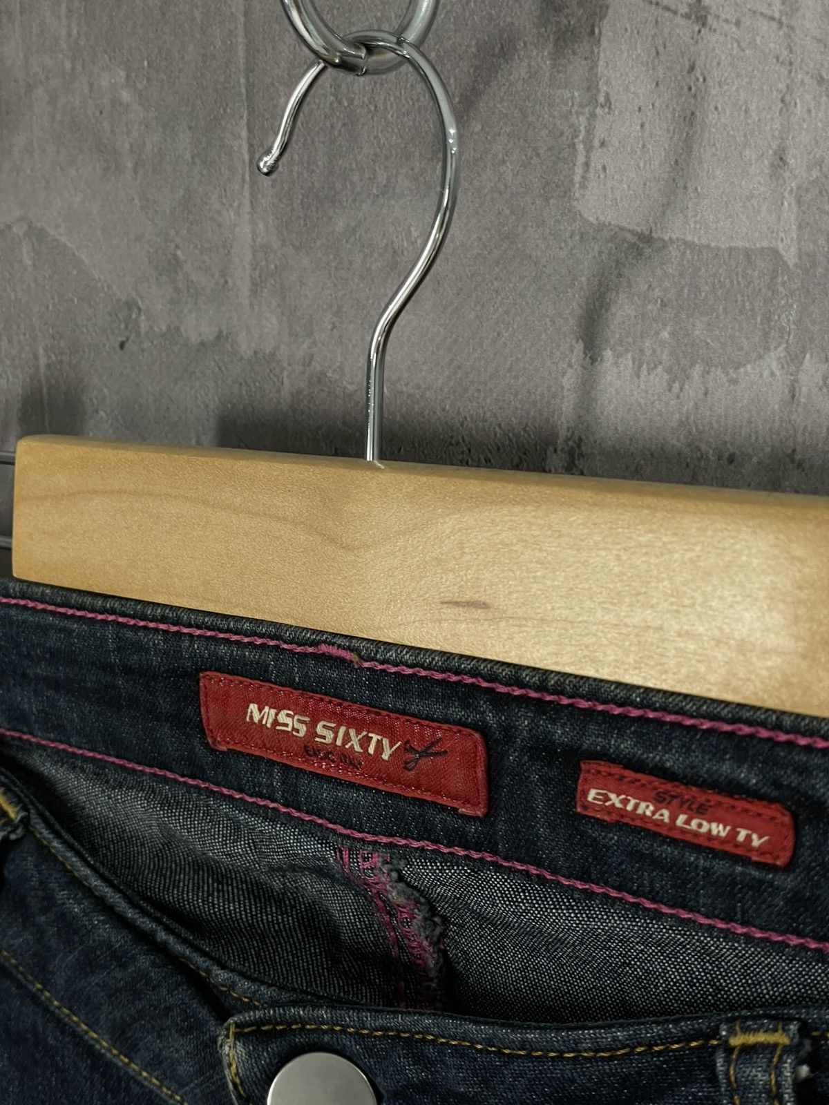 Miss Sixty × Vintage Y2K Miss Sixty Denim Flared Jeans Vintage 90s Size 29" - 7 Thumbnail