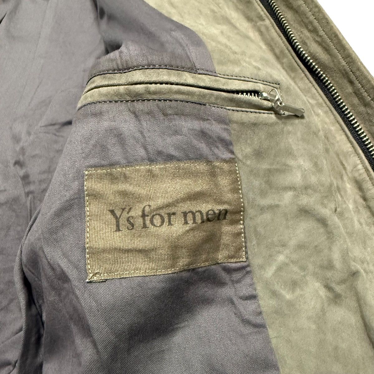 Y's for Men Vtg Yohji Yamamoto Y’s For Men Suede Kangaroo Leather Jacket Size US S / EU 44-46 / 1 - 15 Thumbnail