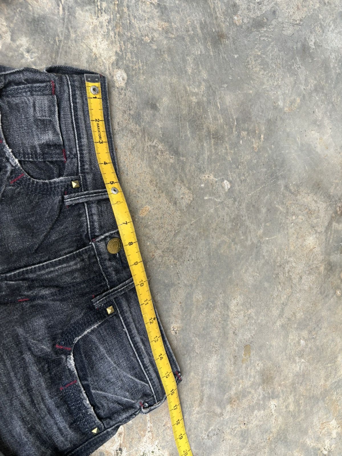 Hysteric Glamour Distreessed Denim Liberto xxx Ifsixwasnine Style Jeans Size US 31 - 12 Thumbnail