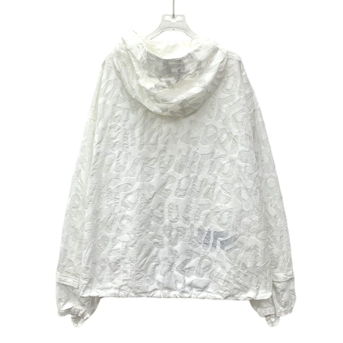 Louis Vuitton Louis Vuitton White Logo Embossed All Over Print Jacket Size US XL / EU 56 / 4 - 2 Thumbnail