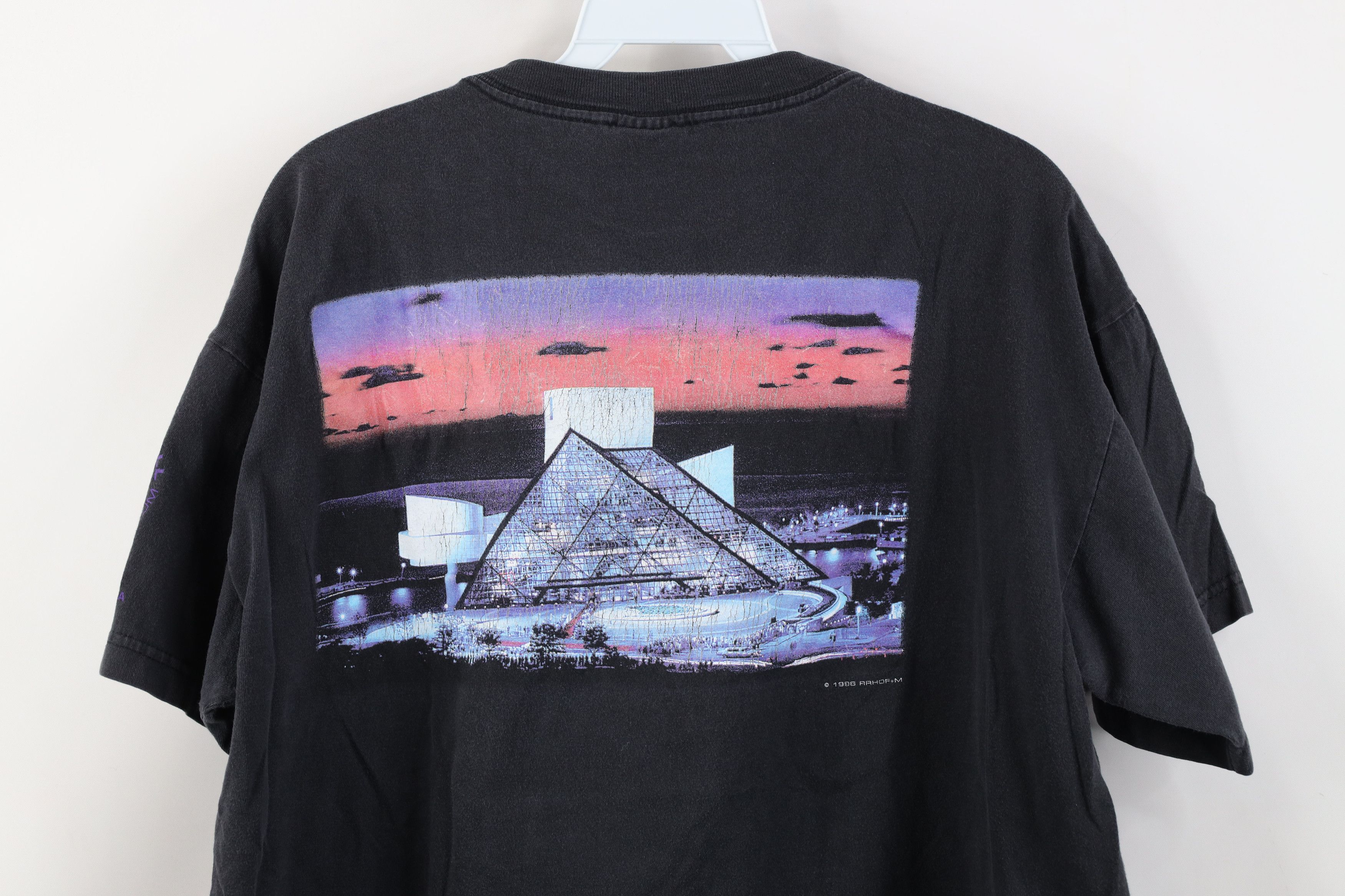 Vintage Vintage 90s That Rock Built Rock N Roll Hall of Fame T-Shirt Size US L / EU 52-54 / 3 - 14 Thumbnail