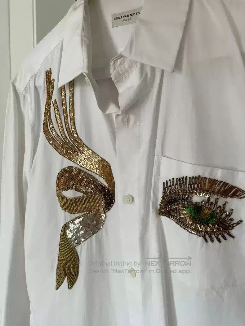 Other Dries van noten Embroidered shirt. Size US M / EU 48-50 / 2 - 4 Thumbnail