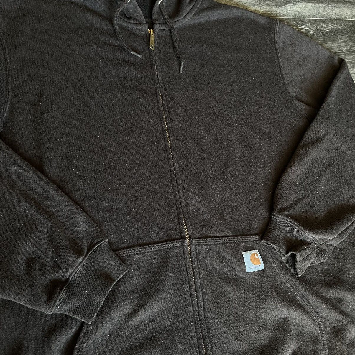 Carhartt Vintage Carhartt Midweight Zip Up Pullover Hoodie Sweatshirt Size US XL / EU 56 / 4 - 2 Thumbnail