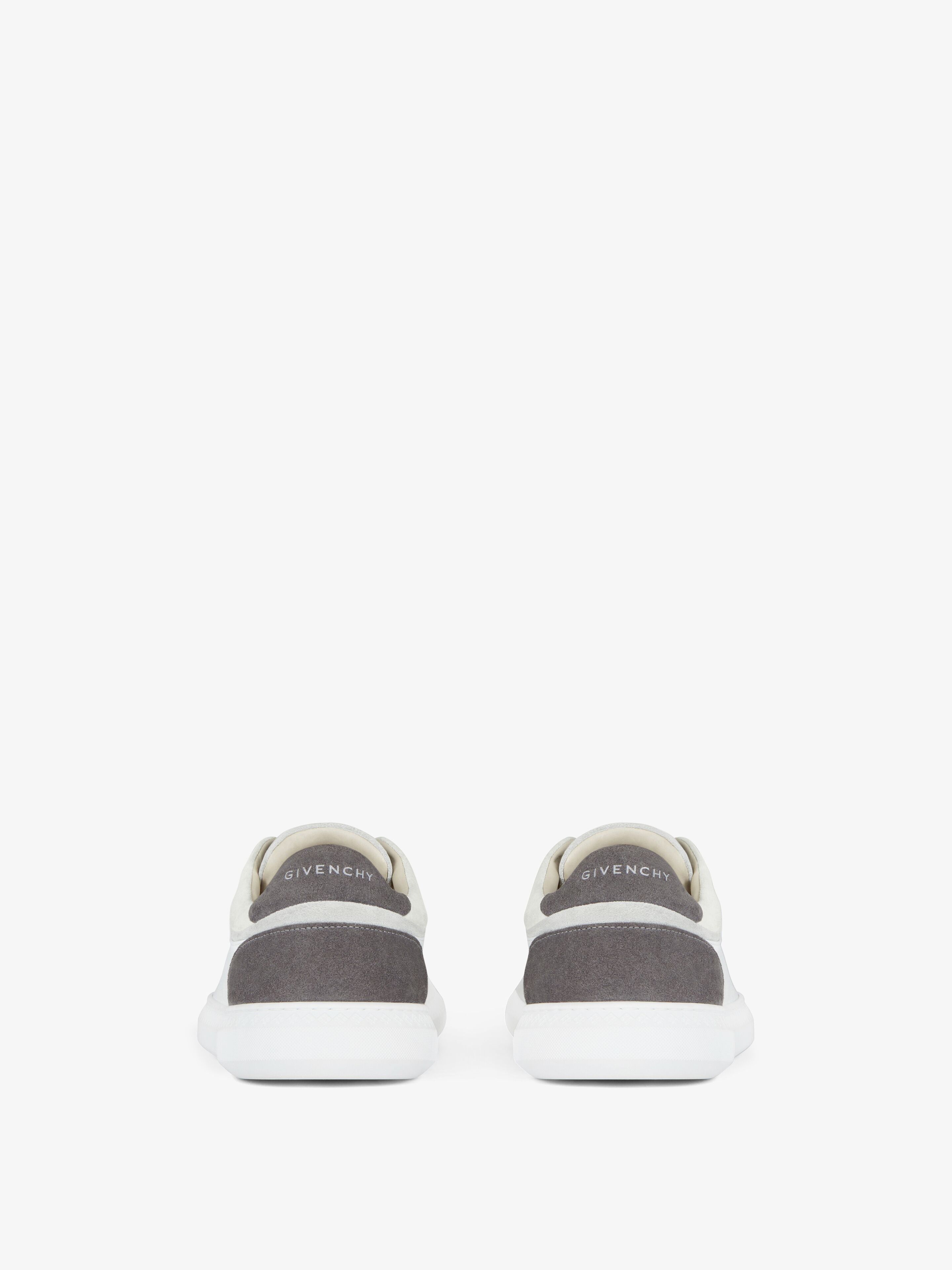 Givenchy o1srvl11e0925 G-Set Sneakers in Suede in White/Grey Size US 10 / EU 43 - 6 Thumbnail