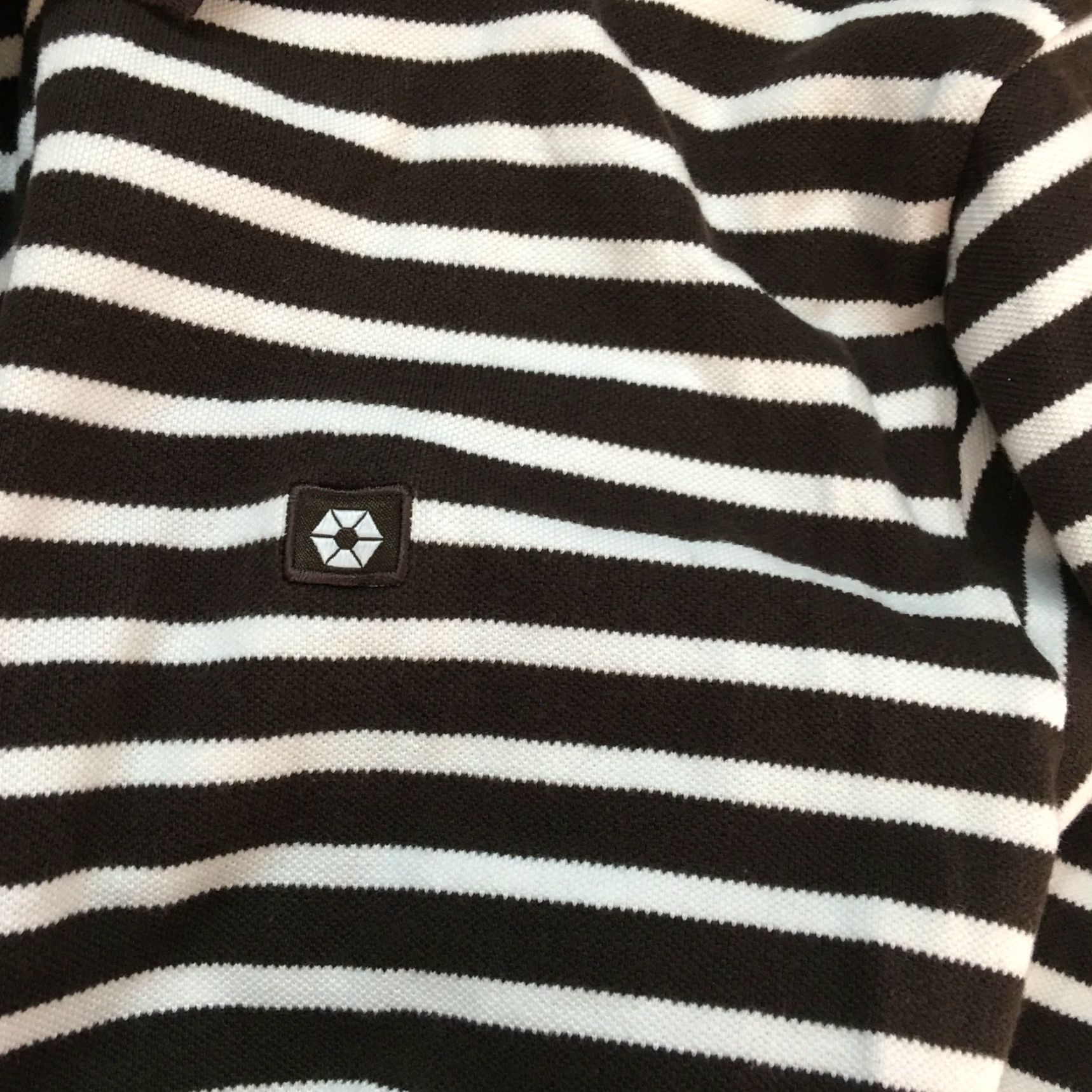Southpole South Pole Authentic Collection Mens Striped Polo Shirt XL Black White Casual 90s Size US XL / EU 56 / 4 - 4 Thumbnail