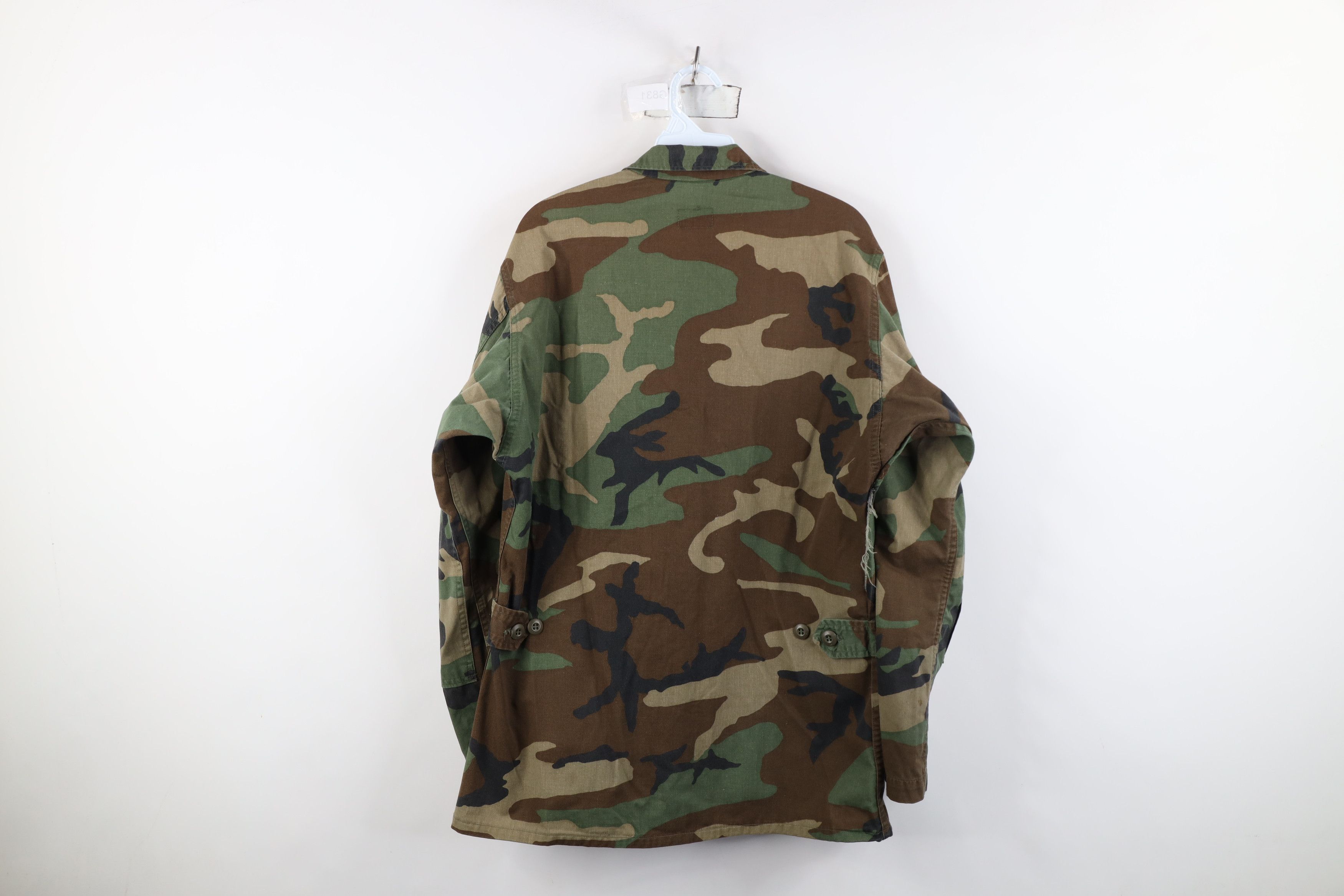 Vintage Vintage 80s US Military Camouflage Combat Jacket Coat USA Size US S / EU 44-46 / 1 - 13 Thumbnail