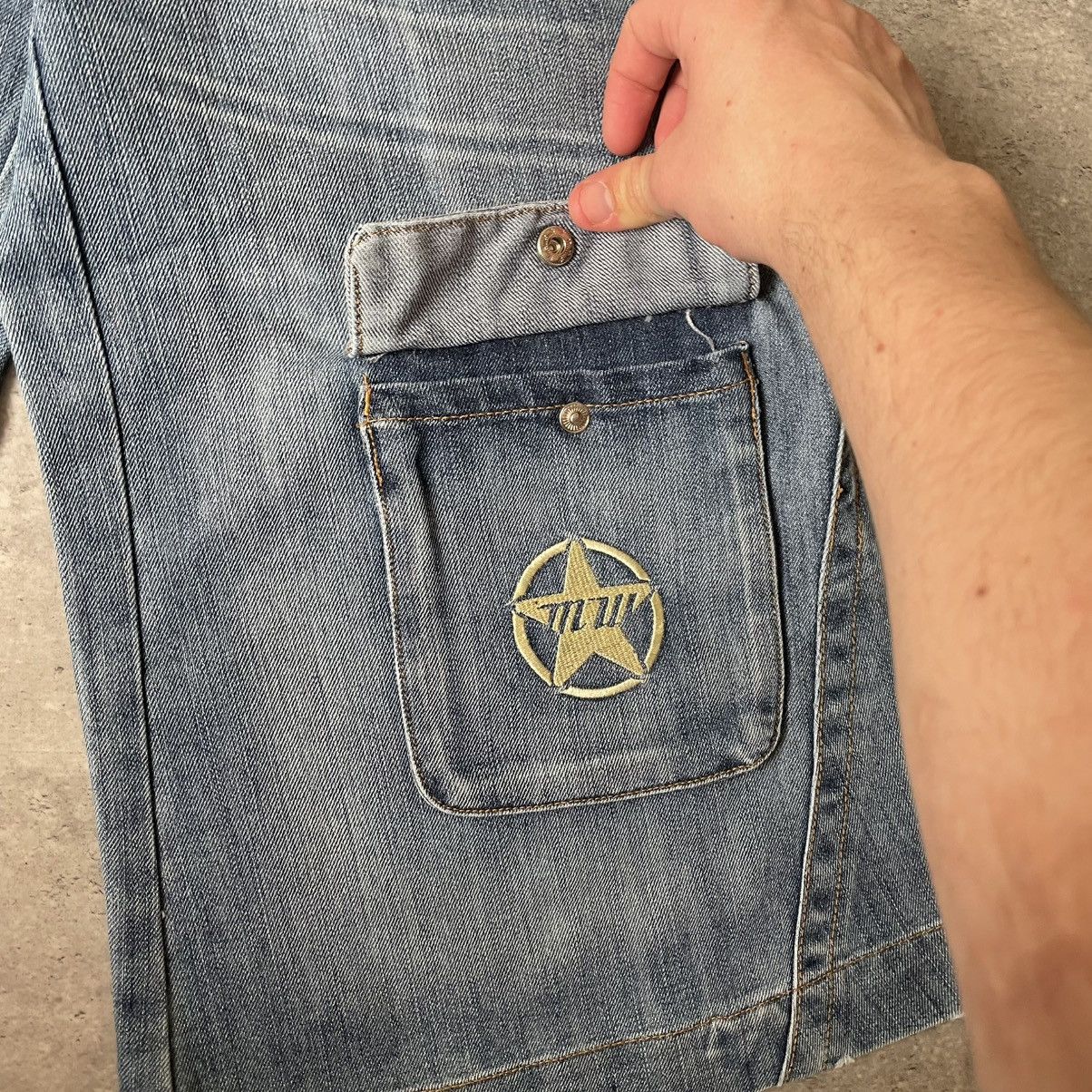 JNCO × Vintage Vintage Y2K Baggy Jnco Style Short Size US 29 - 9 Thumbnail