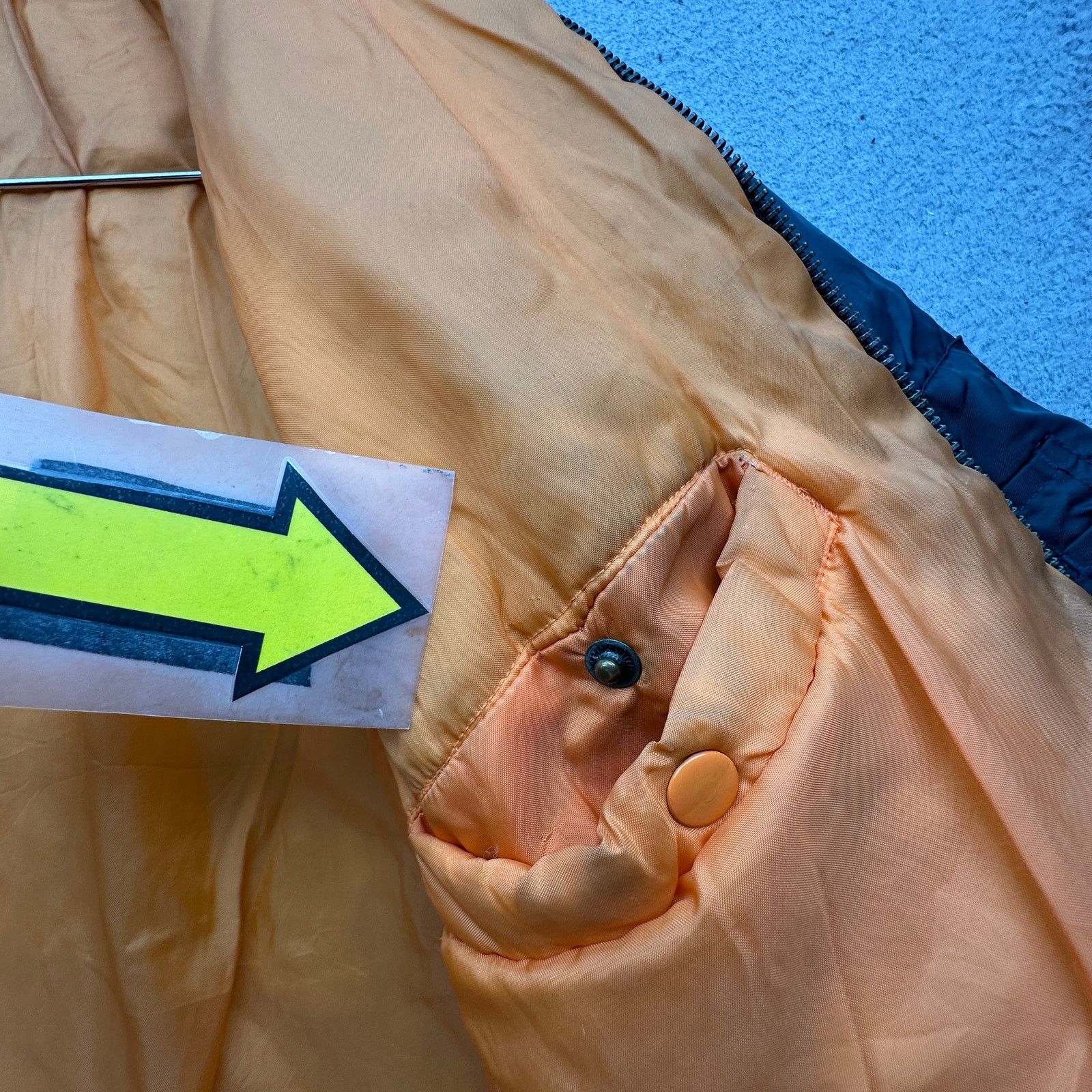 Other Vintage MA-1 Flyers Intermediate Flight Bomber Jacket Large Size US L / EU 52-54 / 3 - 11 Thumbnail
