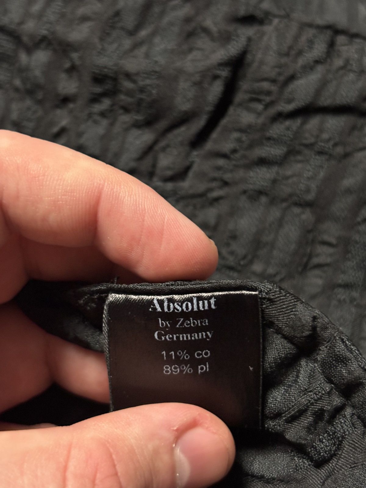 Other ABSOLUT by Zebra Jacket Avant Garde Textured Black Size 2 Size M / US 6-8 / IT 42-44 - 14 Thumbnail