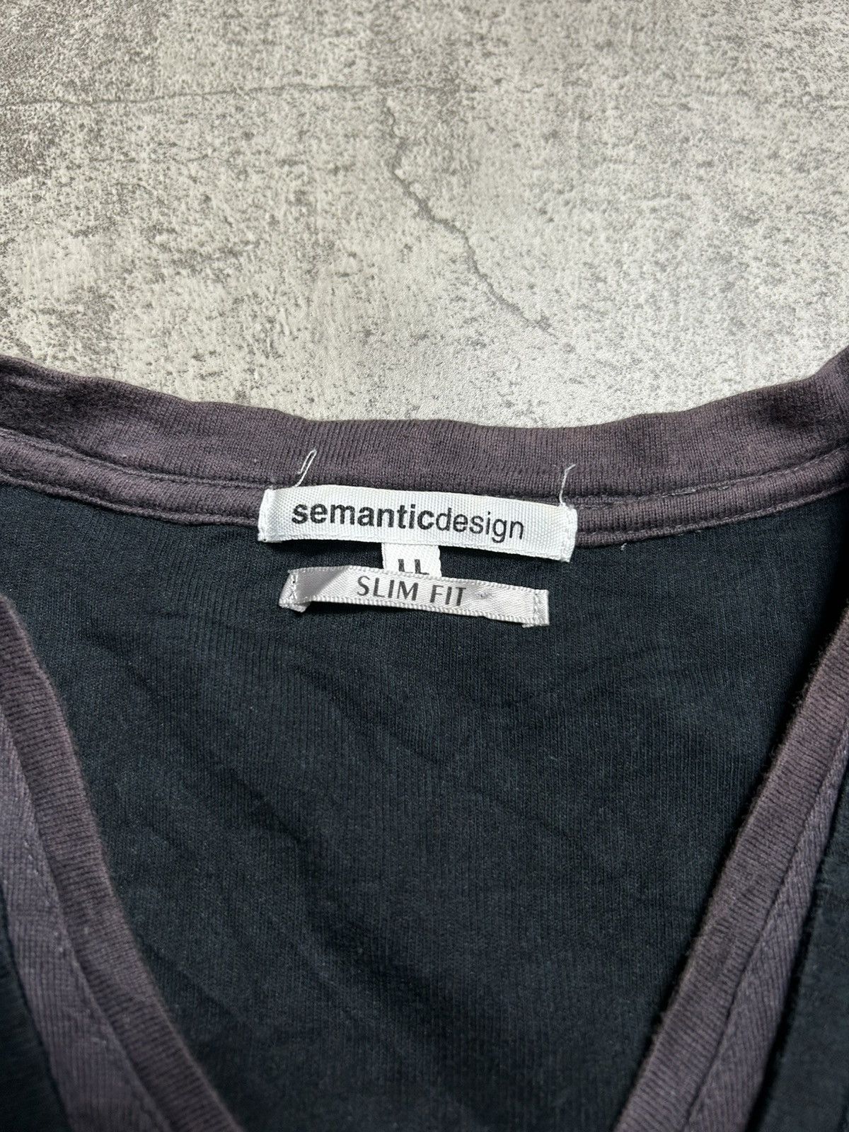 semanticdesign 2000s Semantic Design Japanese Layered T Shirt Size US M / EU 48-50 / 2 - 6 Thumbnail