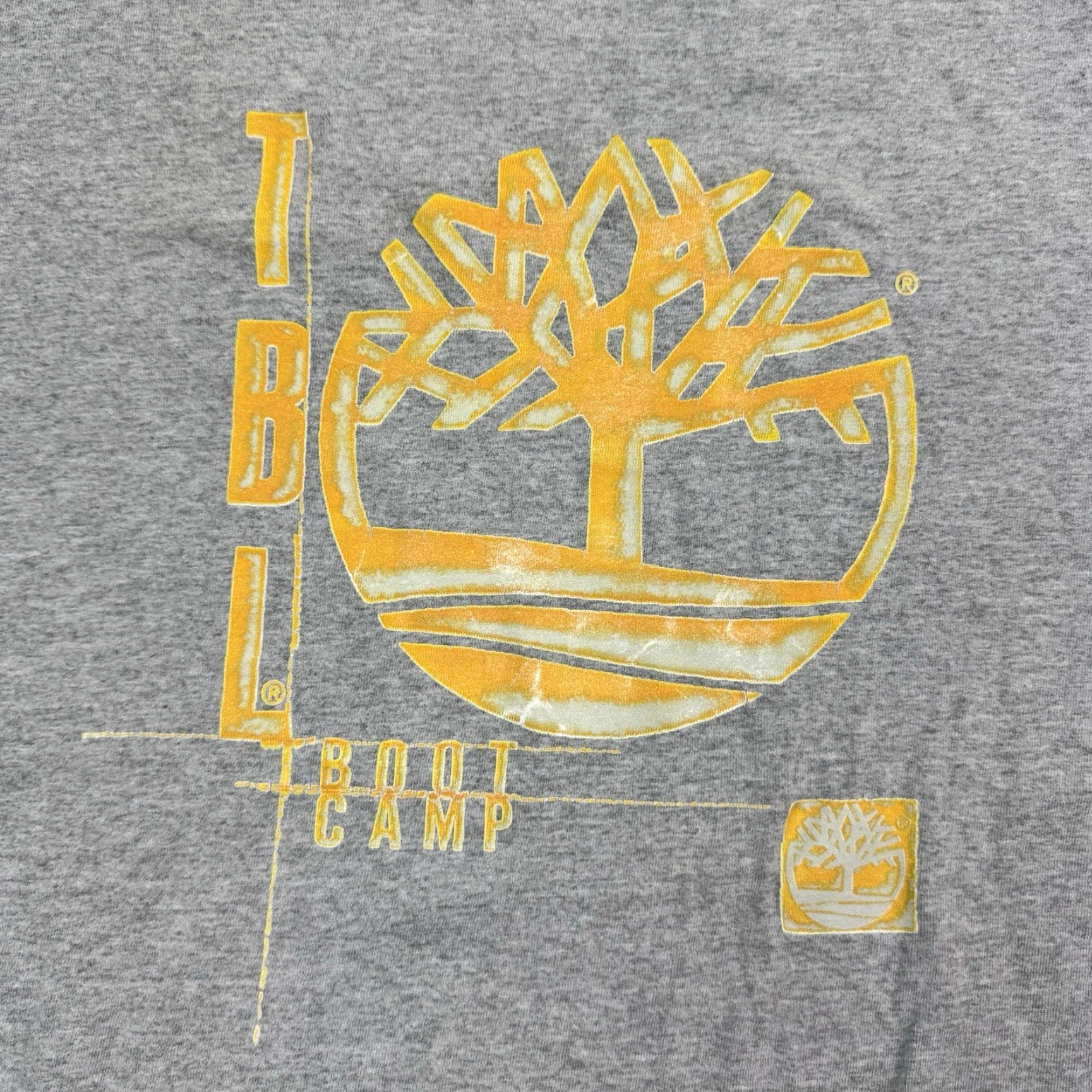 Timberland VINTAGE Timberland T-Shirt Men XL Gray Graphic Print Hipster Y2K 90s Concert Tee Mens Size US XL / EU 56 / 4 - 2 Thumbnail
