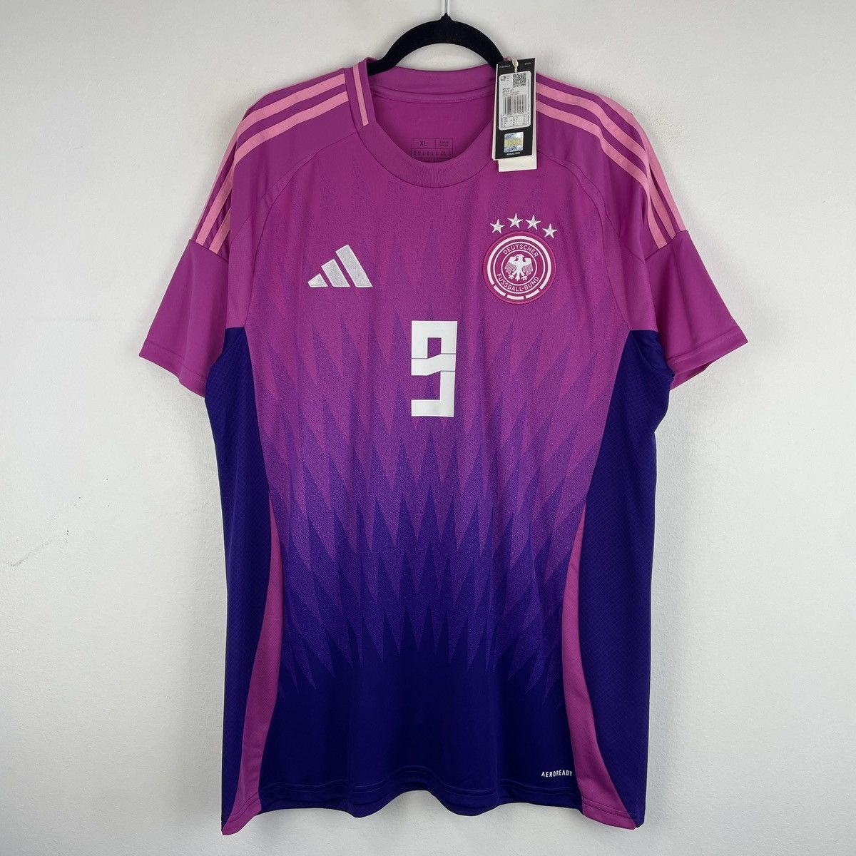 Adidas Germany Niclas Füllkrug Adidas Genuine Jersey 2024/2025 XL Size US XL / EU 56 / 4 - 2 Thumbnail
