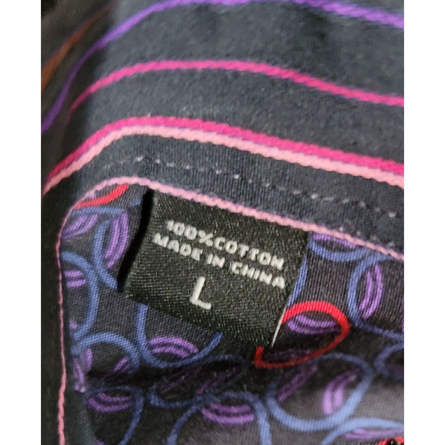 Emanuel Ungaro Emanuel Ungaro Black Pink Striped Button Up Men Shirt Large Size US L / EU 52-54 / 3 - 4 Thumbnail