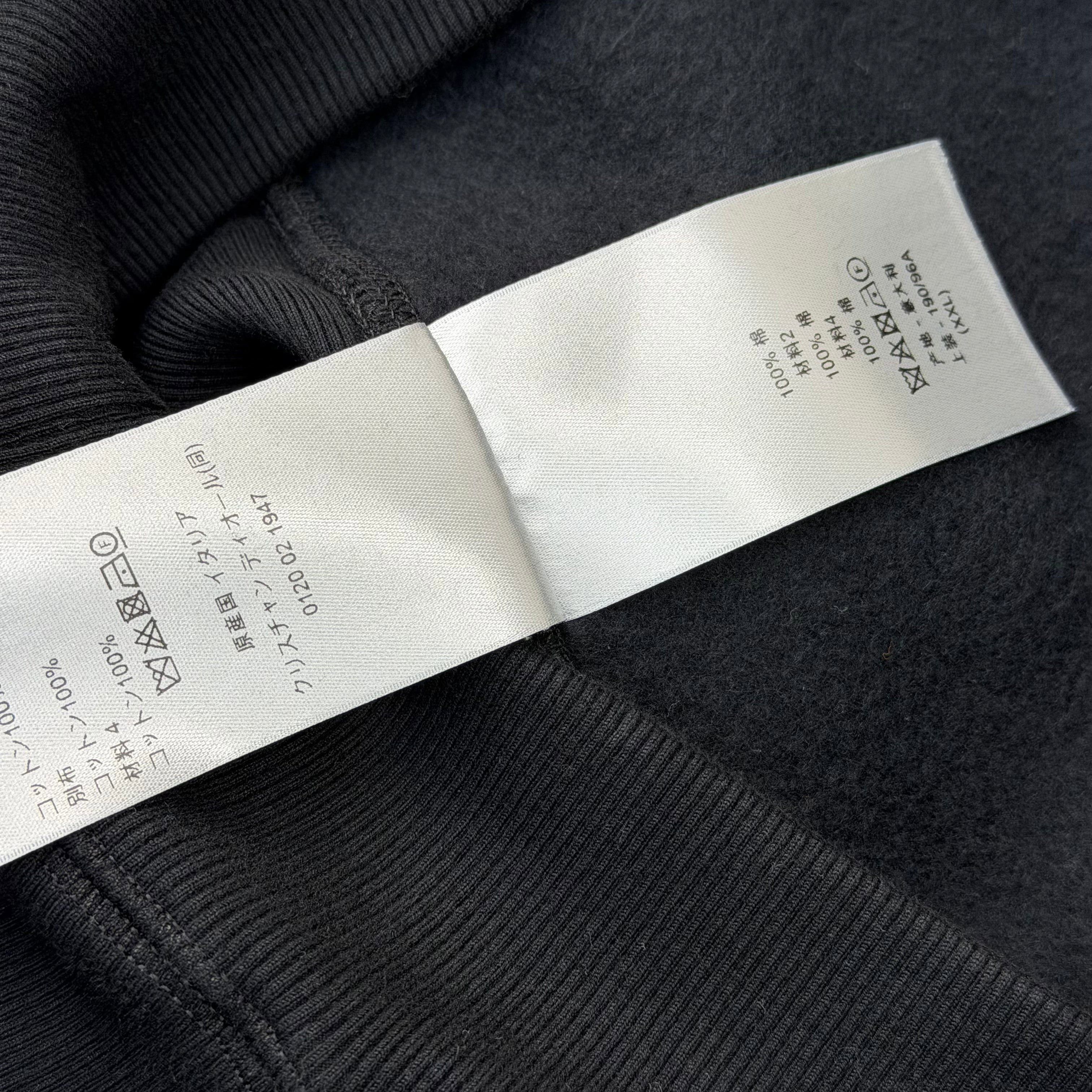Dior Dior Oblique Relaxed-Fit Hooded Sweatshirt Black XXL Size US XXL / EU 58 / 5 - 6 Thumbnail