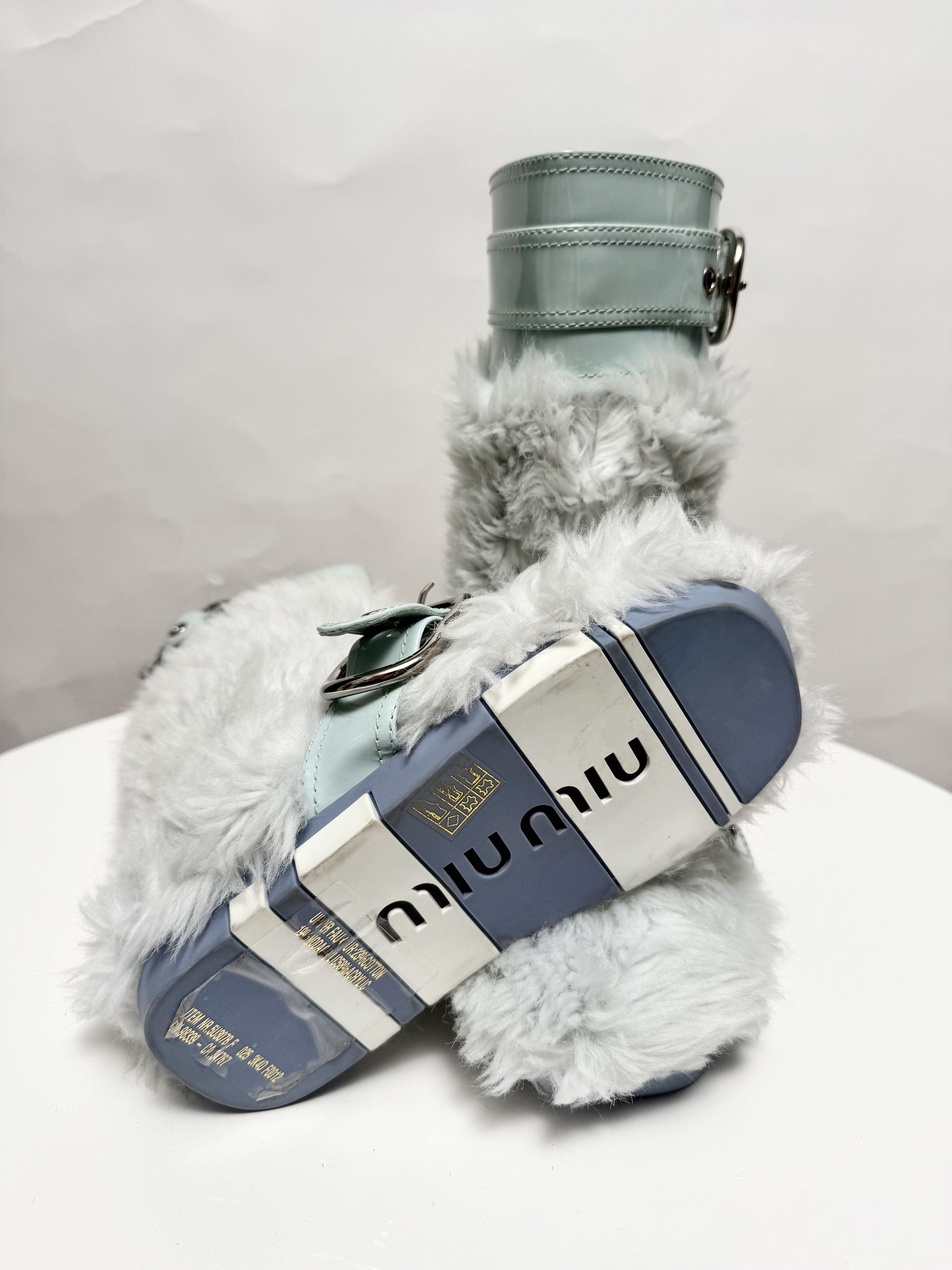 Miu Miu Miu Miu Faux Fur Boots Size US 6 / IT 36 - 4 Thumbnail