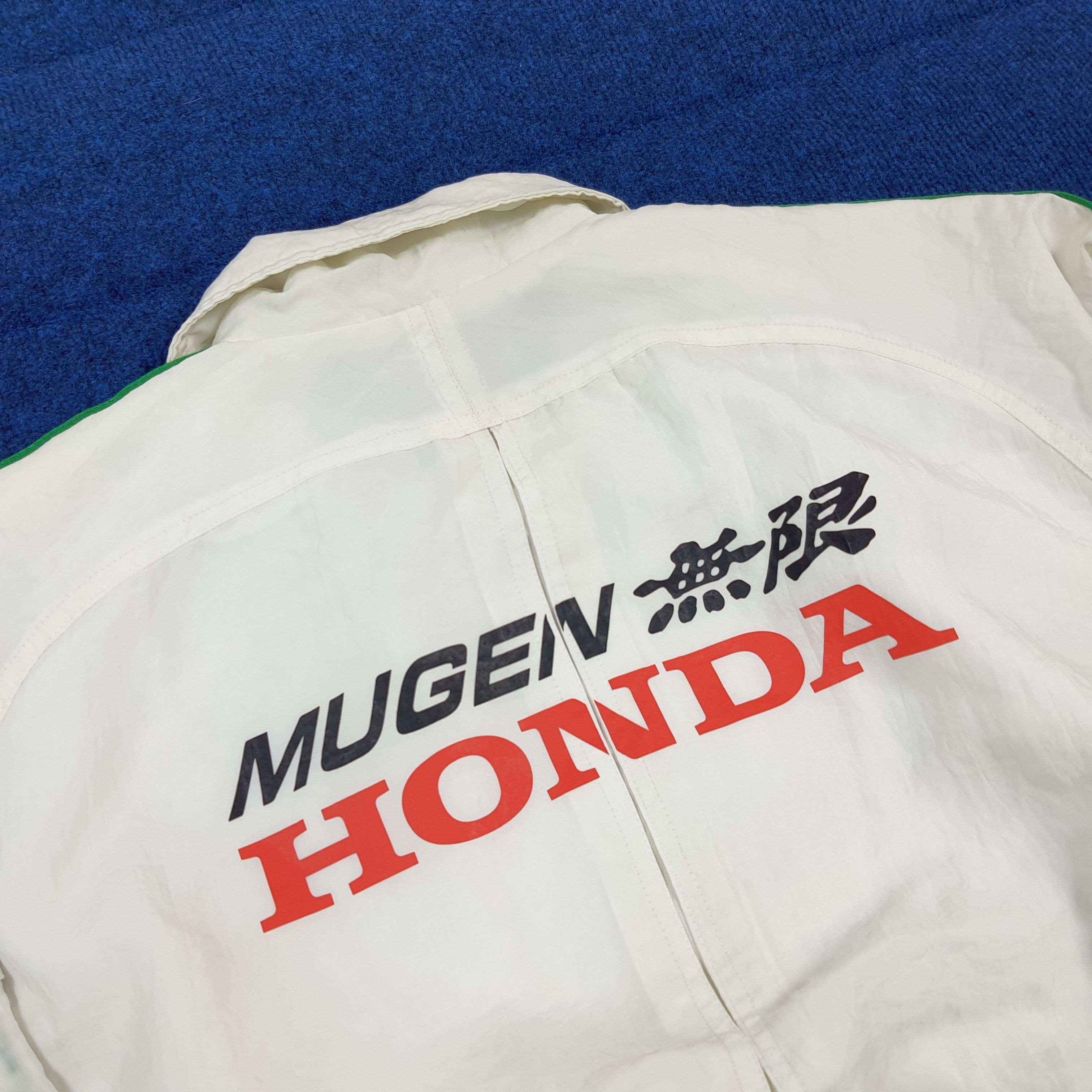 Japanese Brand Vintage Honda Mugen Custom Logo Pit Crew Jacket C300N14 Size US M / EU 48-50 / 2 - 2 Thumbnail