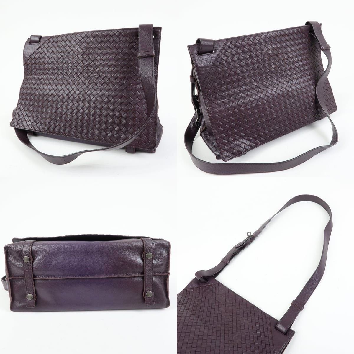 Bottega Veneta Bottega Veneta Intrecciato Messenger Crossbody Bag Size ONE SIZE - 3 Thumbnail