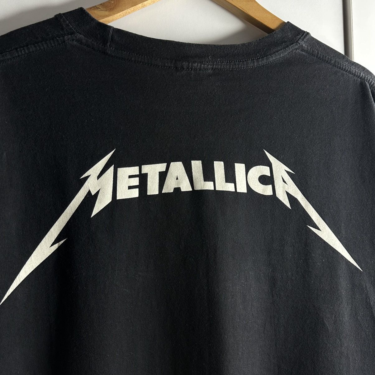 Metallica Metallica 90s Vintahe Band Tee Rock Rare T-shirts Rare Size US XL / EU 56 / 4 - 7 Thumbnail