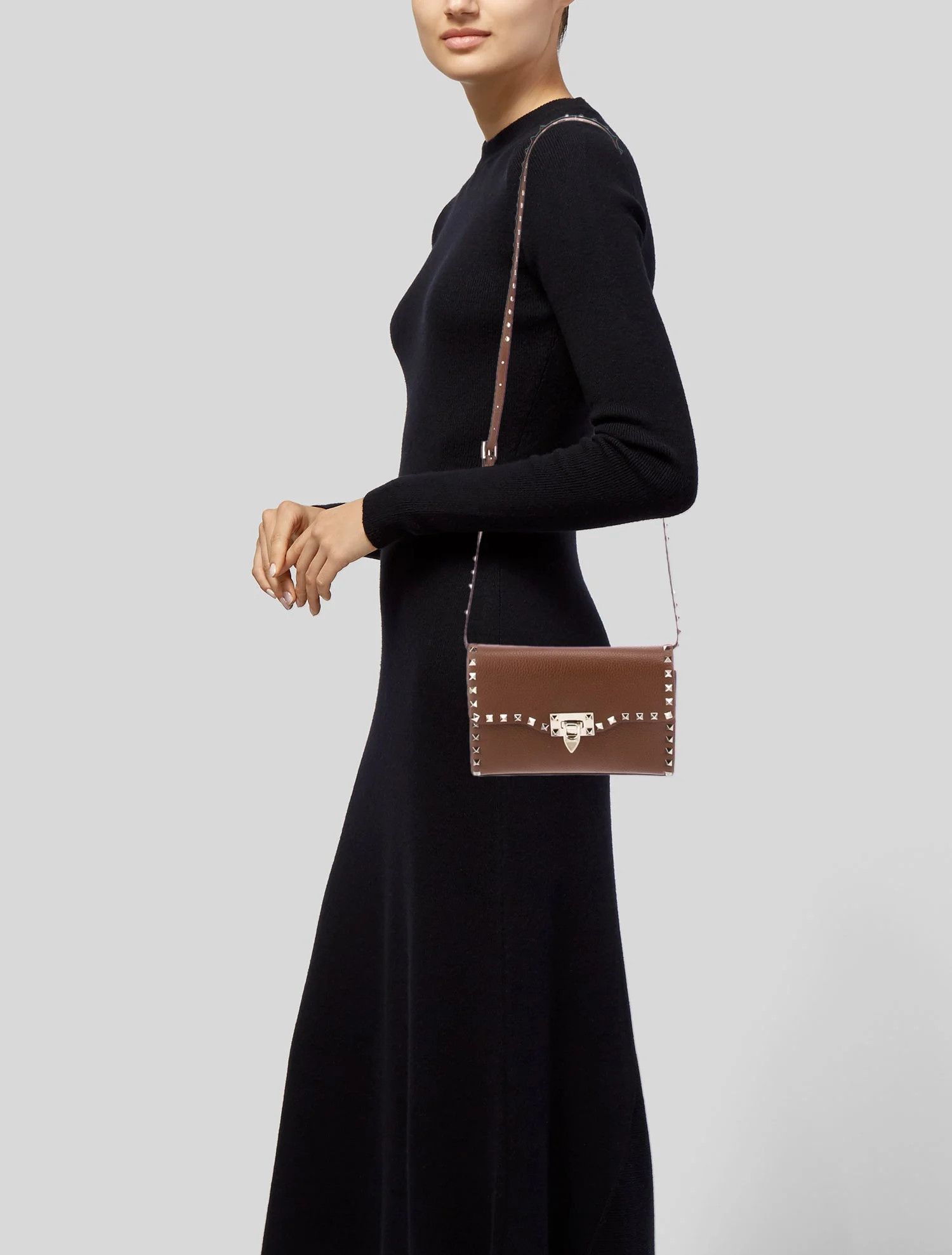 Valentino o1s22i1n0924 Size: OS / Rockstud Small Crossbody Bag Size ONE SIZE - 2 Thumbnail