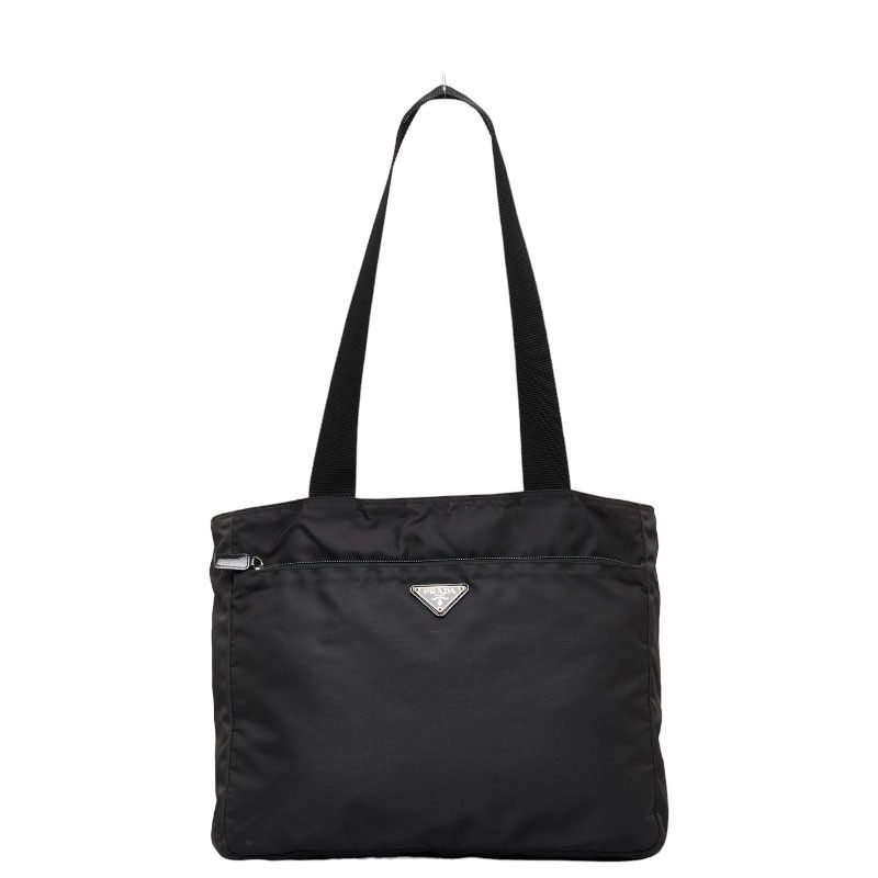 image of Prada Tessuto Tote Bag in Black, Women's