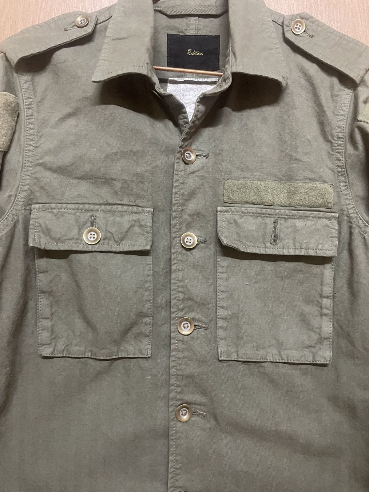 Japanese Brand Army Jacket HBT by Edition Japan Size US M / EU 48-50 / 2 - 2 Thumbnail