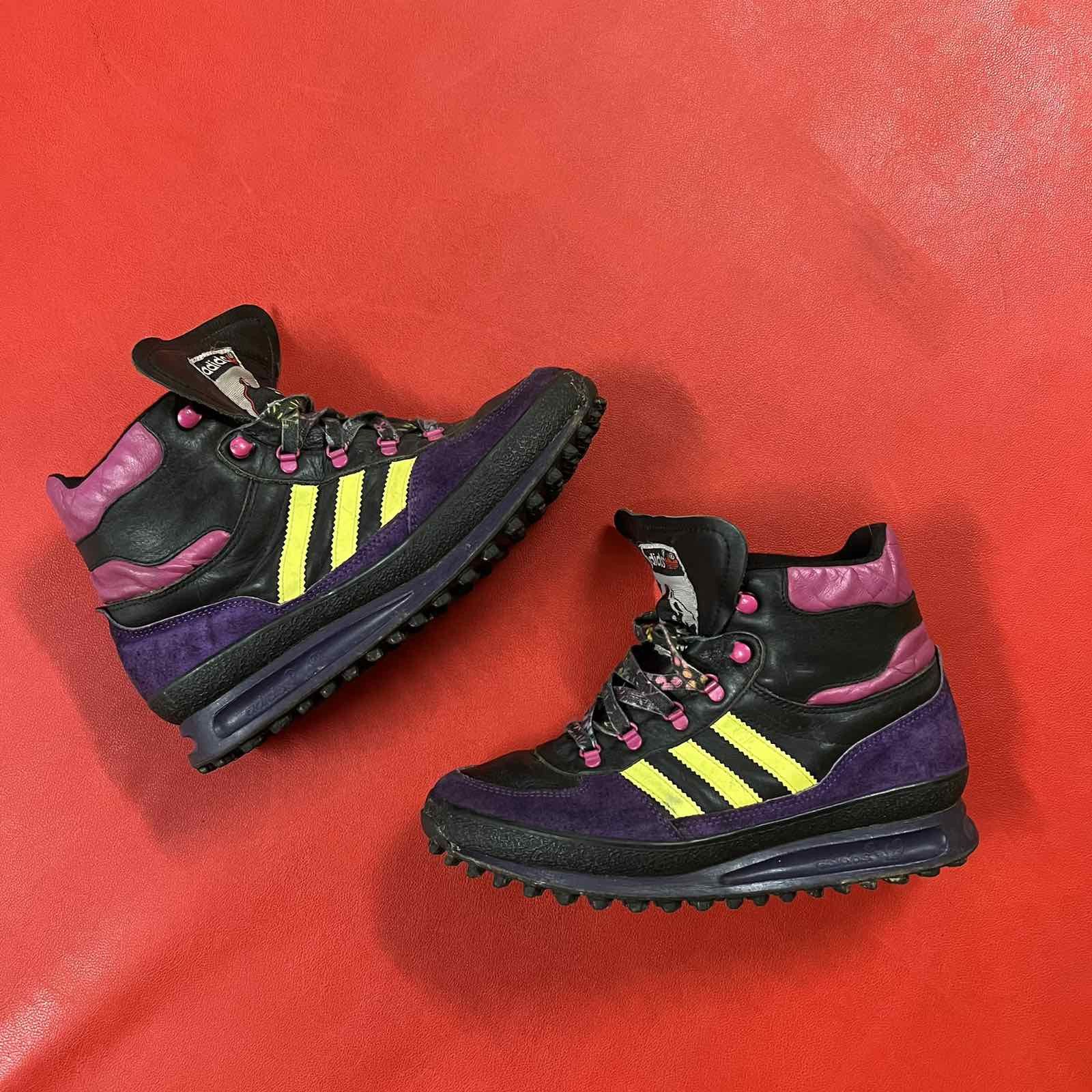 Adidas 90s Very Rare ADIDAS Vintage Tracking Boots Sz 39 Size US 6 / EU 39 - 2 Thumbnail