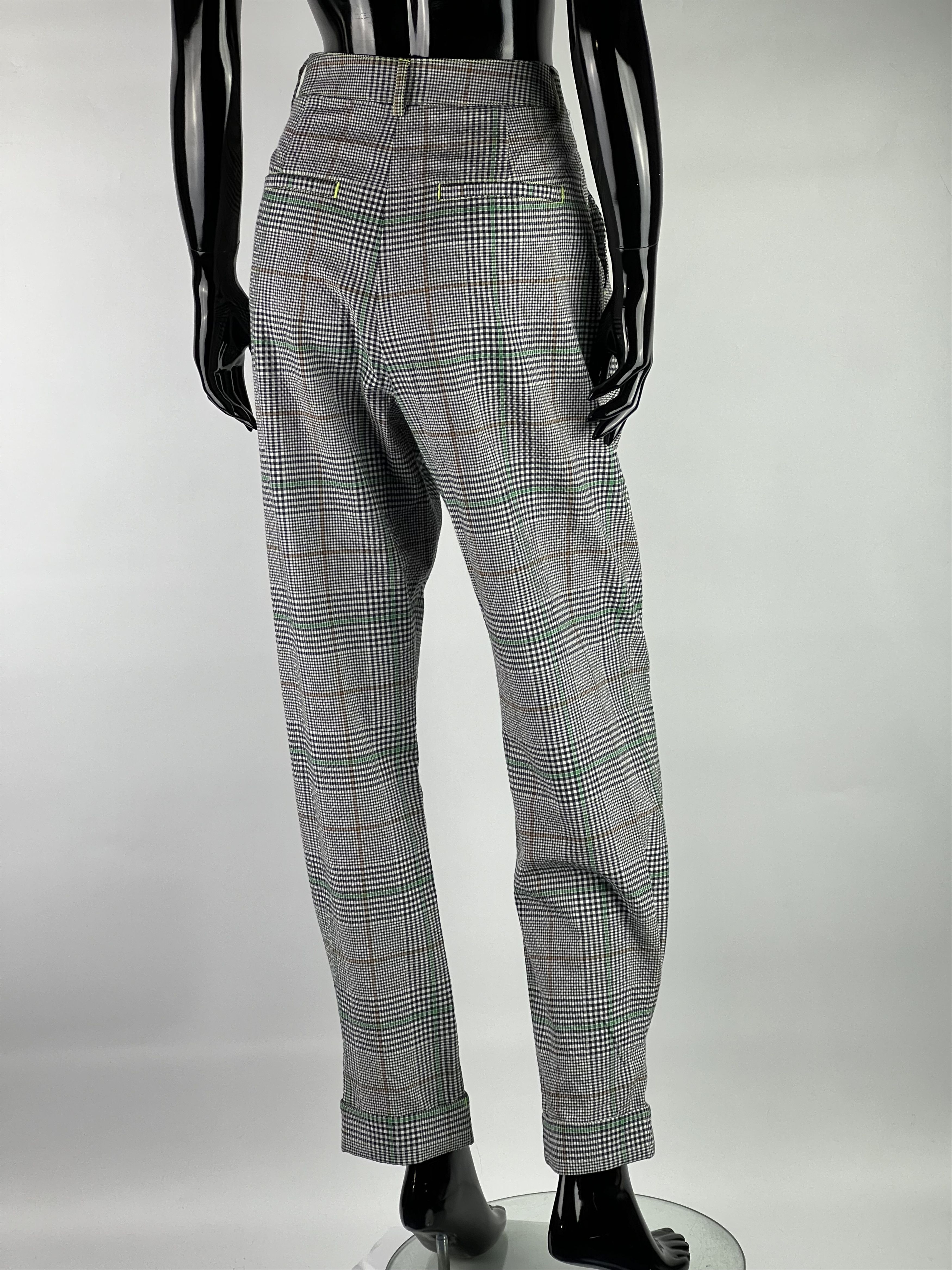 Essentiel Antwerp Essentiel Antwerp Check Pants Size EU38 US6 UK10 Size 28" / US 6 / IT 42 - 3 Thumbnail
