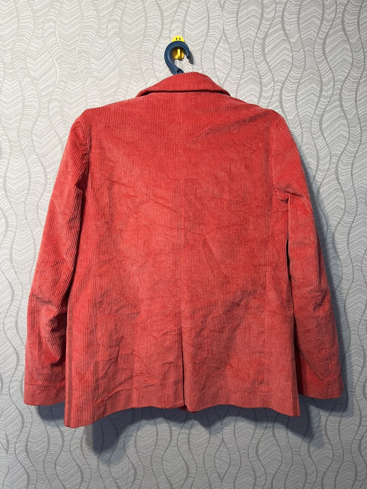 Adidas Adidas Originals Velvet Trefoil Red Corduroy Blazer Jacket Size M / US 6-8 / IT 42-44 - 11 Thumbnail