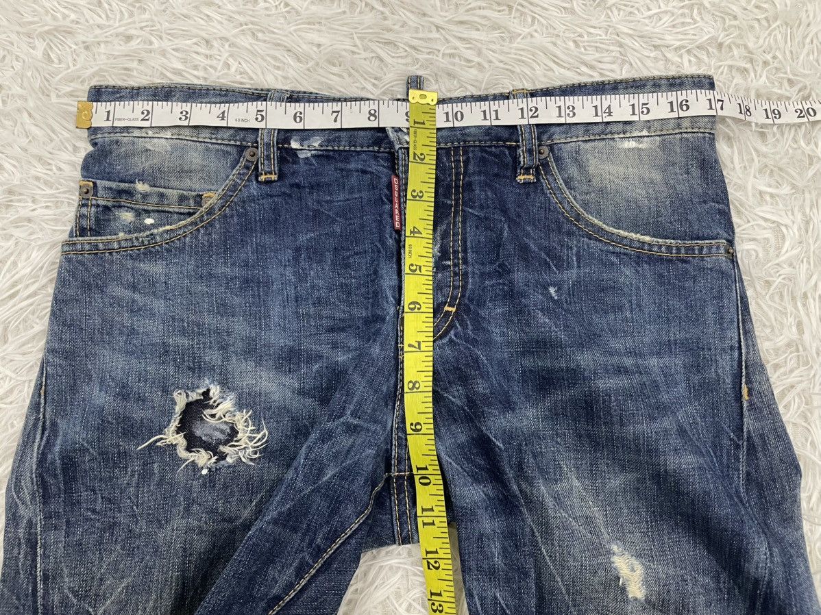 Dsquared2 Dsquared2 Distress & Twist Leg Style Jeans Pant Size US 34 / EU 50 - 12 Thumbnail