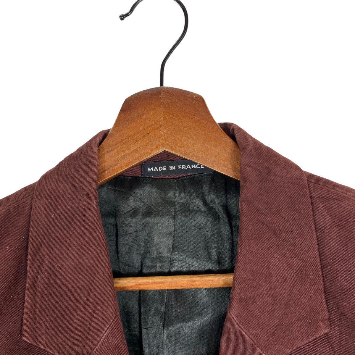 Designer × agnes b. Vintage Agnes B Homme Paris Maroon Button Jacket Size US M / EU 48-50 / 2 - 5 Thumbnail