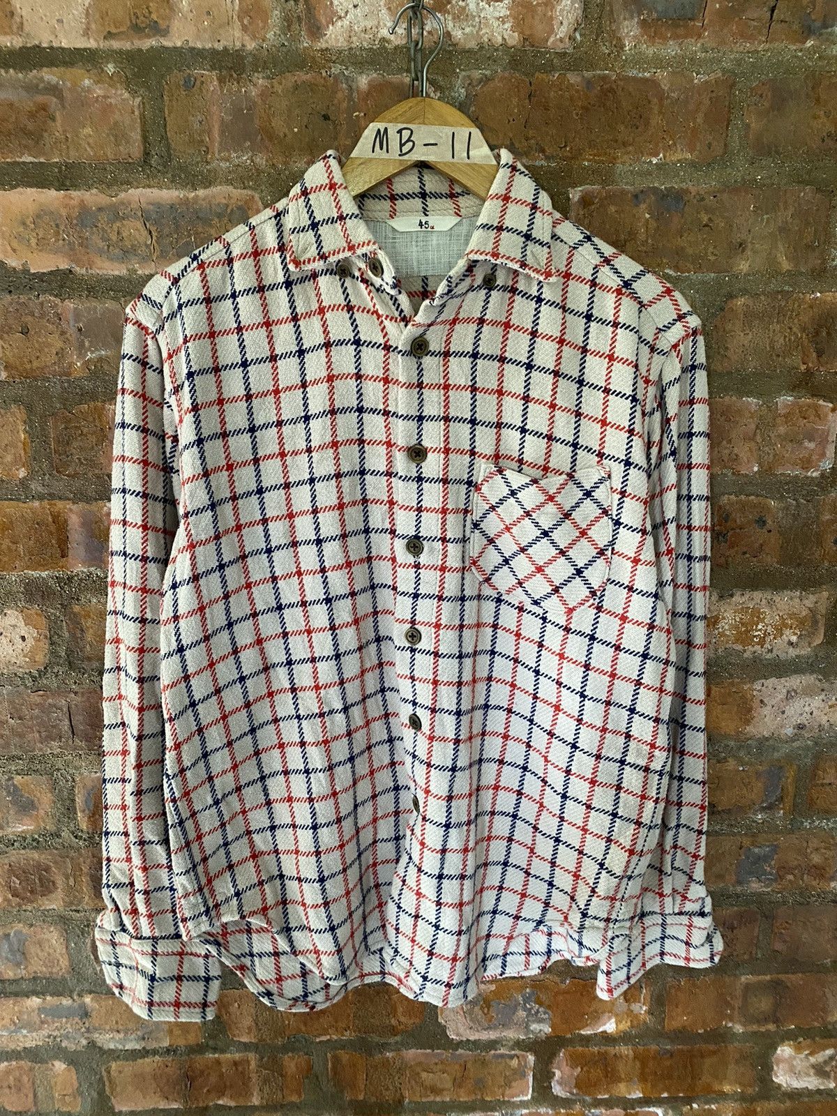 45rpm AW13 45RPM checked flannel Size US L / EU 52-54 / 3 - 2 Thumbnail