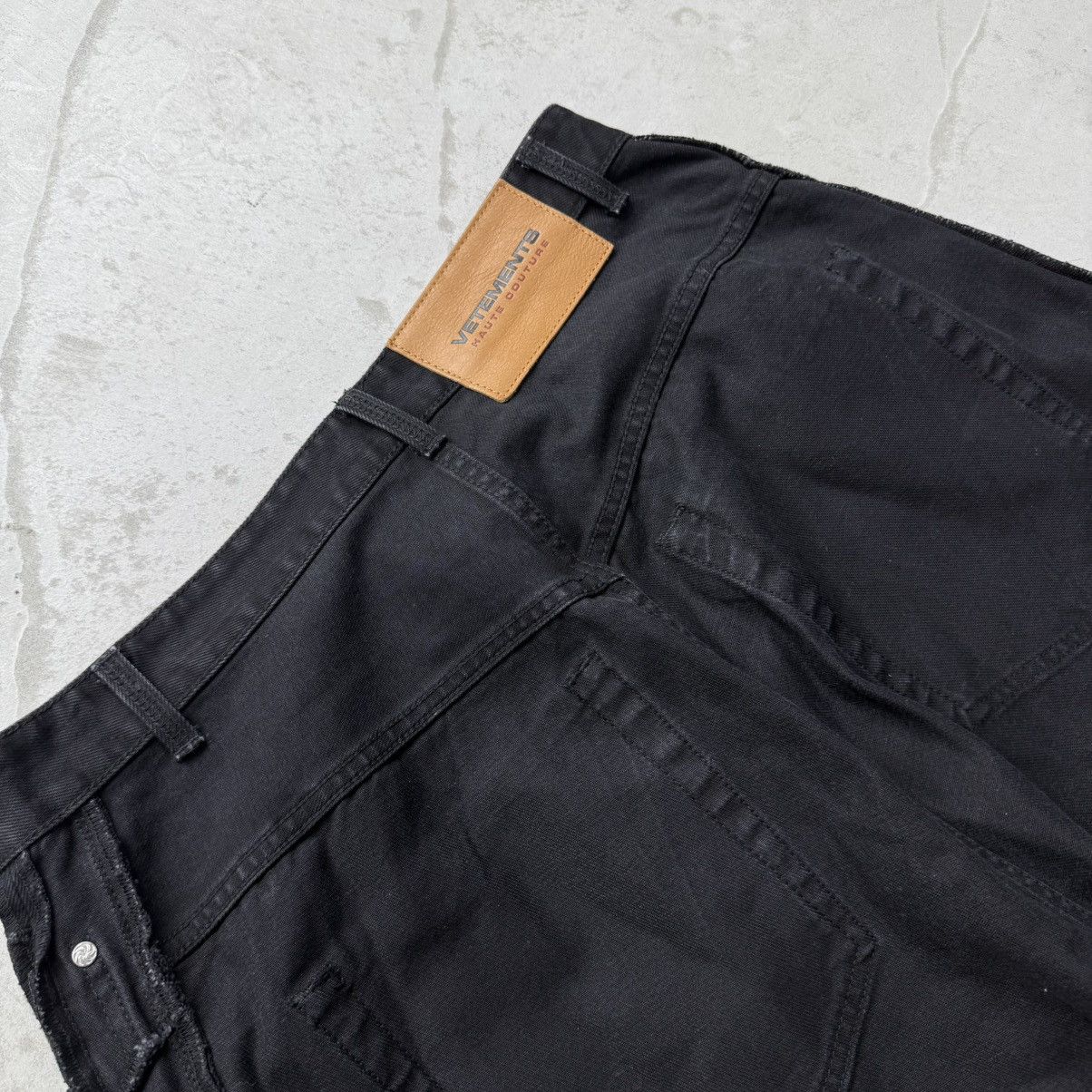 Vetements Vetements SS23 Inside-out Bell Botton Denim Pants Size US 31 - 10 Thumbnail