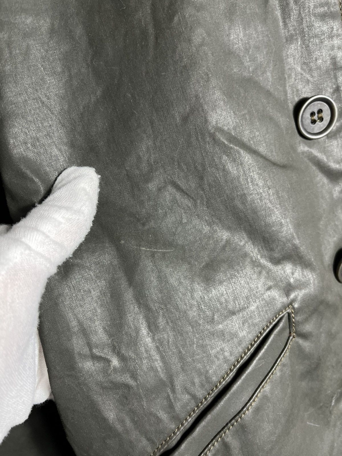 Current/Elliot Current/Elliott Charlotte Gainsbourg 2014 Waxed Woman Jacket Size L / US 10 / IT 46 - 12 Thumbnail