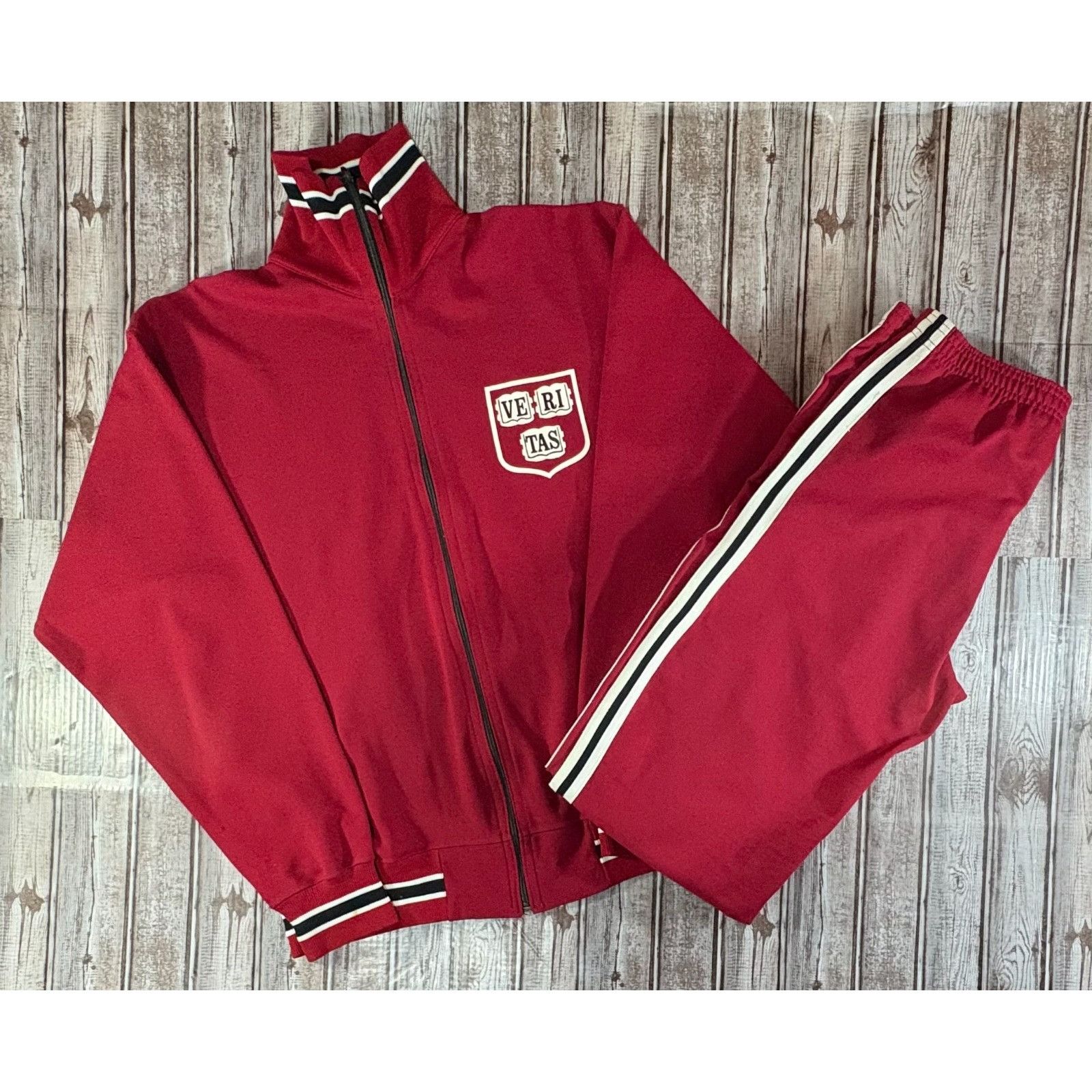Russell Athletic Harvard Russell Athletic tracksuit size L color red deadstoc Size US L / EU 52-54 / 3 - 1 Thumbnail
