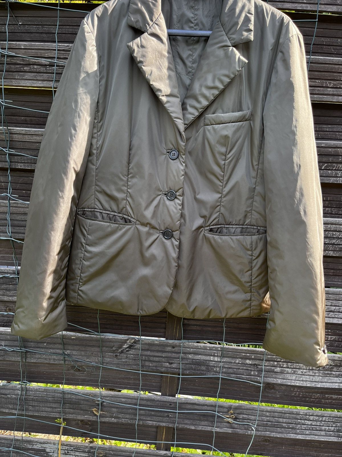 Prada 🔴 PRADA SS06 NYLON JACKET LUXURY ARCHIVE Y2K BLAZER Size M / US 6-8 / IT 42-44 - 5 Thumbnail