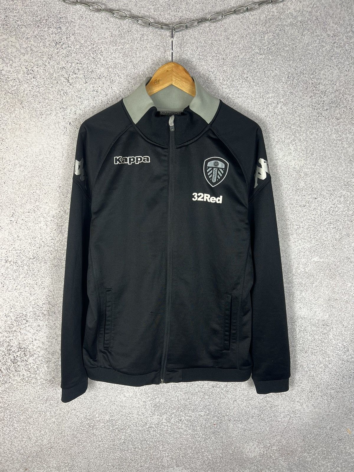 Kappa Vintage Kappa Leeds United Soccer Track Top Football Jacket Size US XL / EU 56 / 4 - 1 Thumbnail