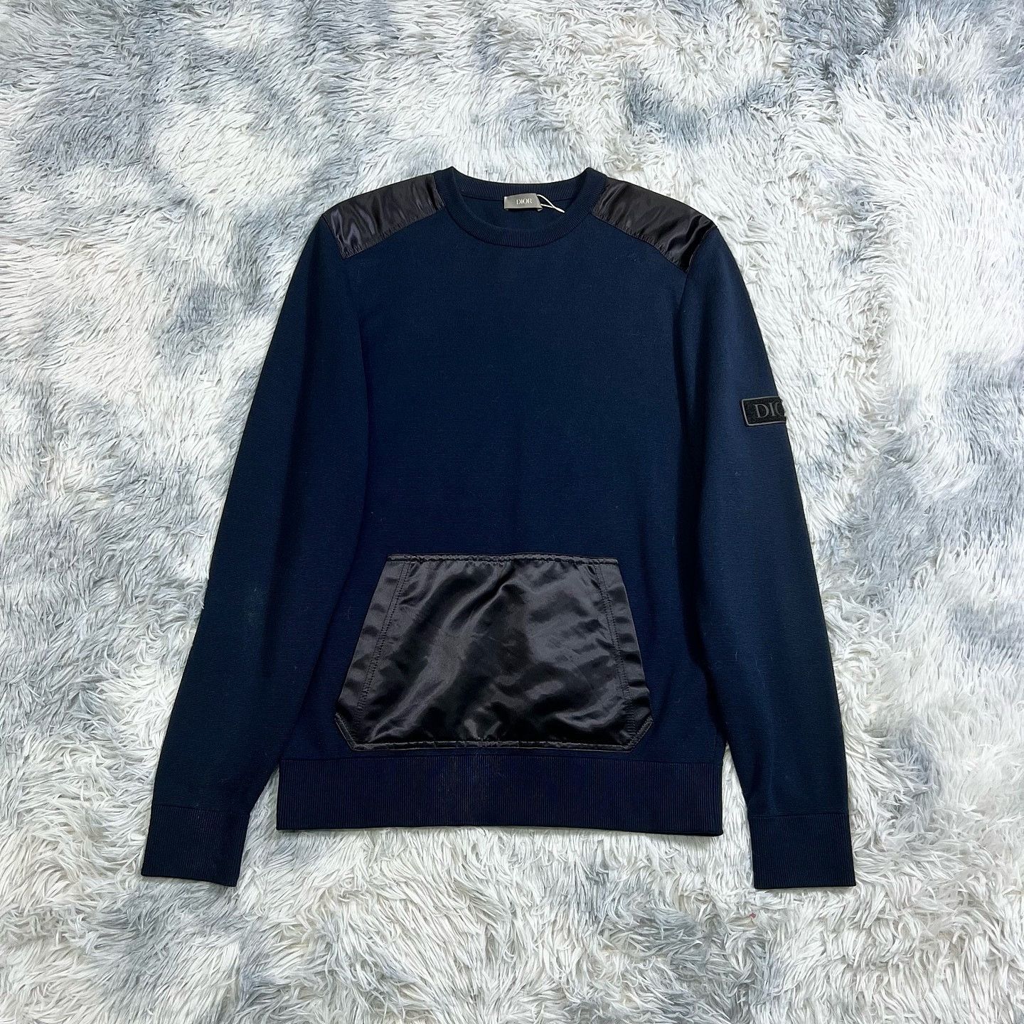 Dior Dior Contrast Pocket Knit Sweater Size S Size US S / EU 44-46 / 1 - 1 Thumbnail