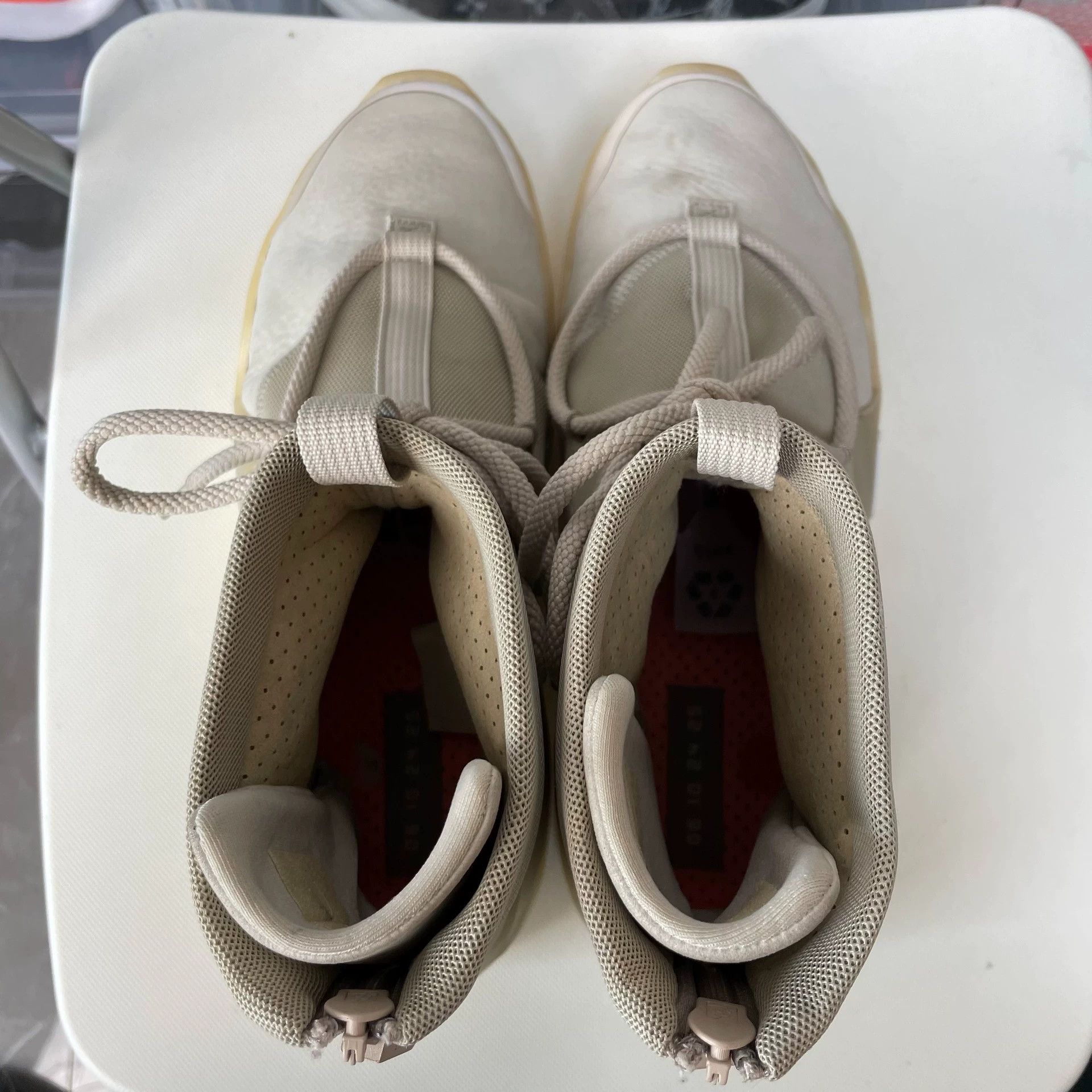 Nike Nike Air Fear of God 1 Oatmeal White 43 Size US 10 / EU 43 - 4 Thumbnail