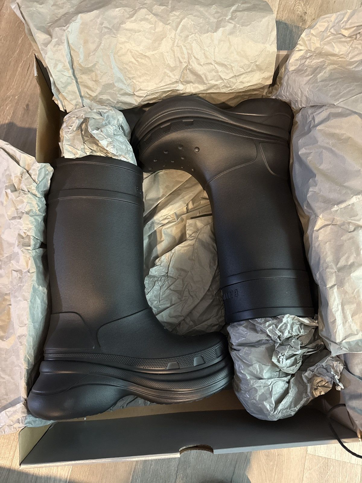 Balenciaga x Crocs Rain Boots