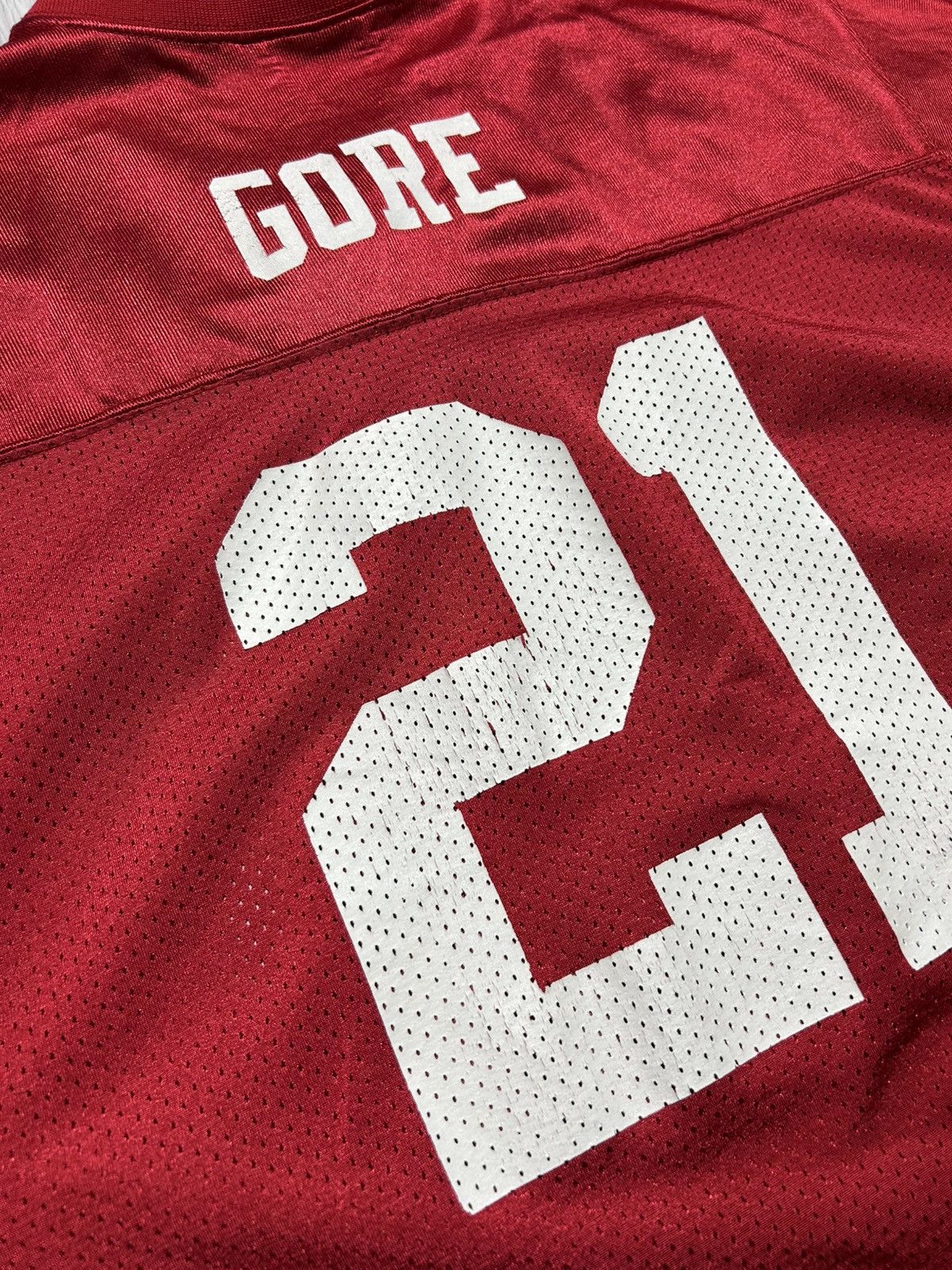 NFL Vintage GORE 21 NFL Reebok Jersey Size 18-20 Size XL / US 12-14 / IT 48-50 - 5 Thumbnail