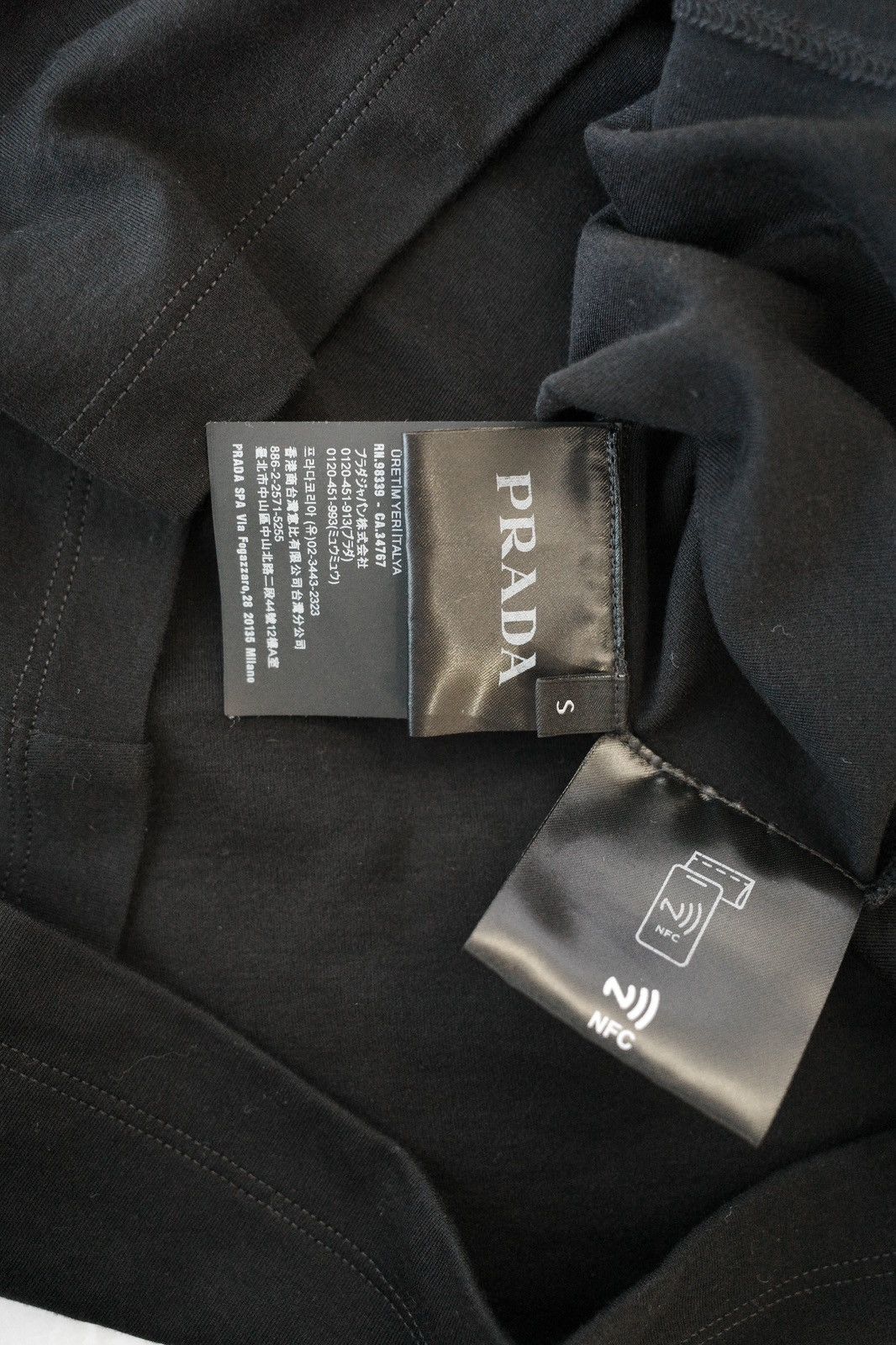 Prada Prada T-shirt Logo Size US S / EU 44-46 / 1 - 3 Thumbnail