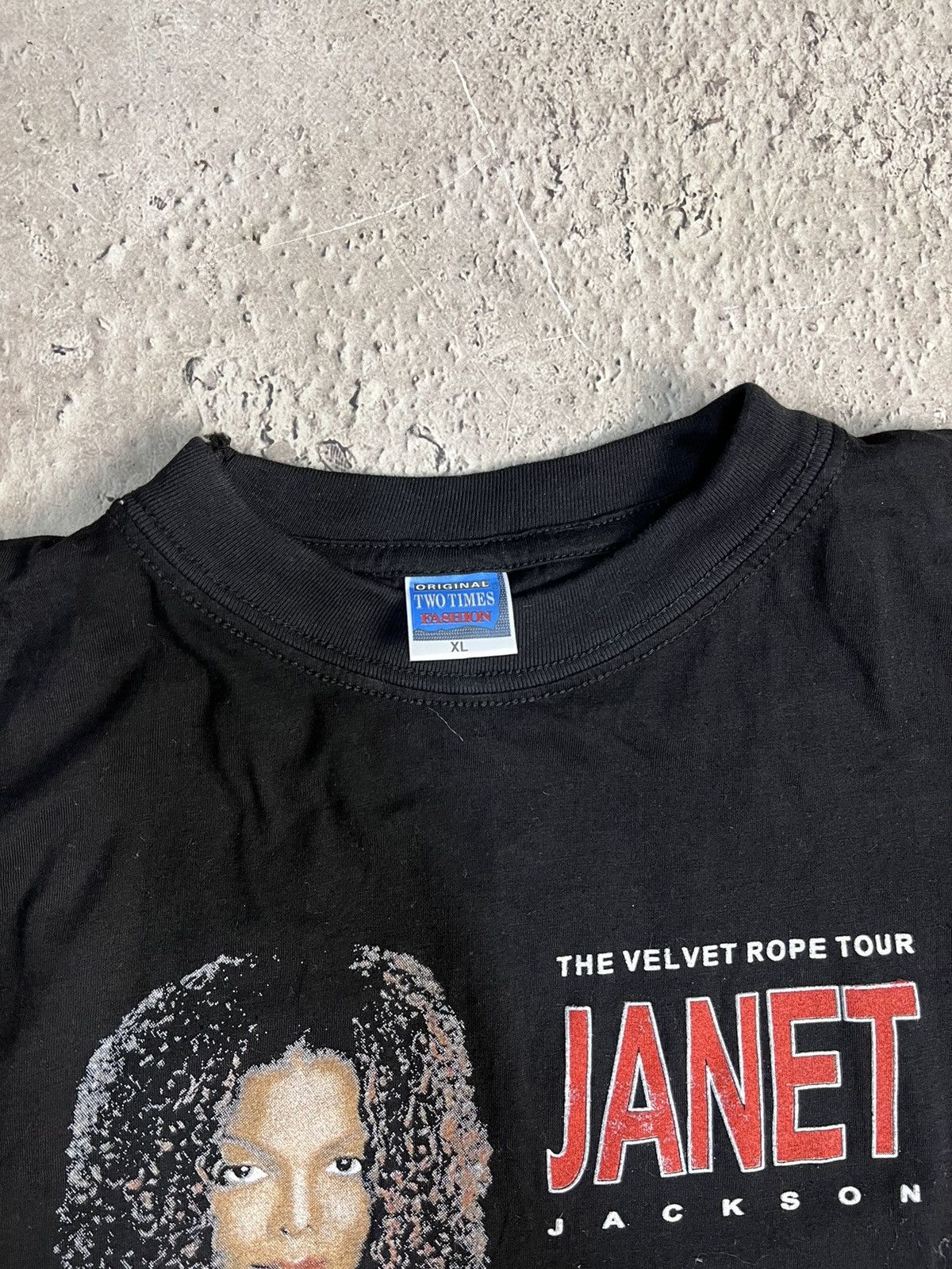 Band Tees × Vintage Vintage Janet Jackson 1990 Band T-shirt Size US XL / EU 56 / 4 - 4 Thumbnail