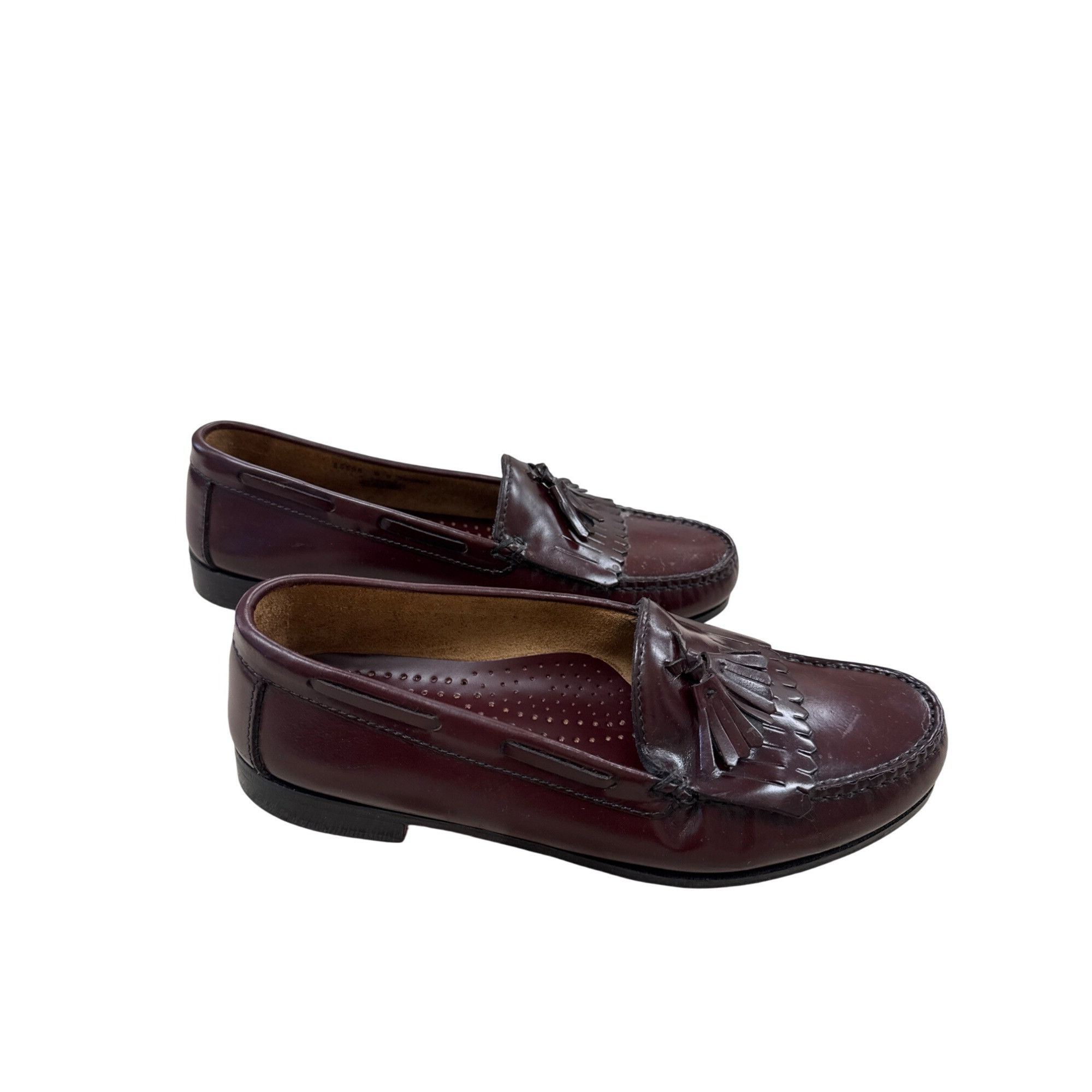 Nunn Bush Nunn Bush Mens Brown Tasseled Leather Loafers Size 9W SKU 73 Size US 9 / EU 42 - 4 Thumbnail